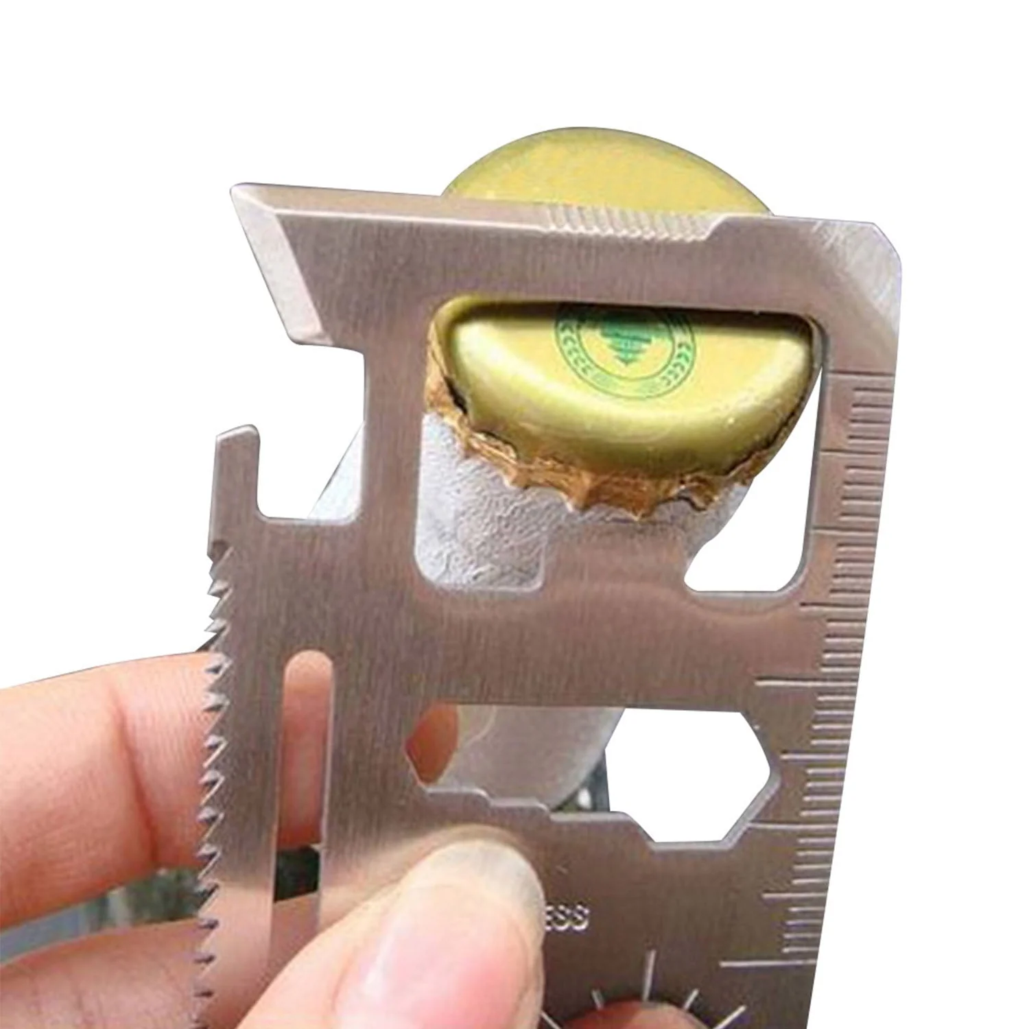 GBruno 11 In 1 Stainless Steel Multi-tool Credit Card - Image 4