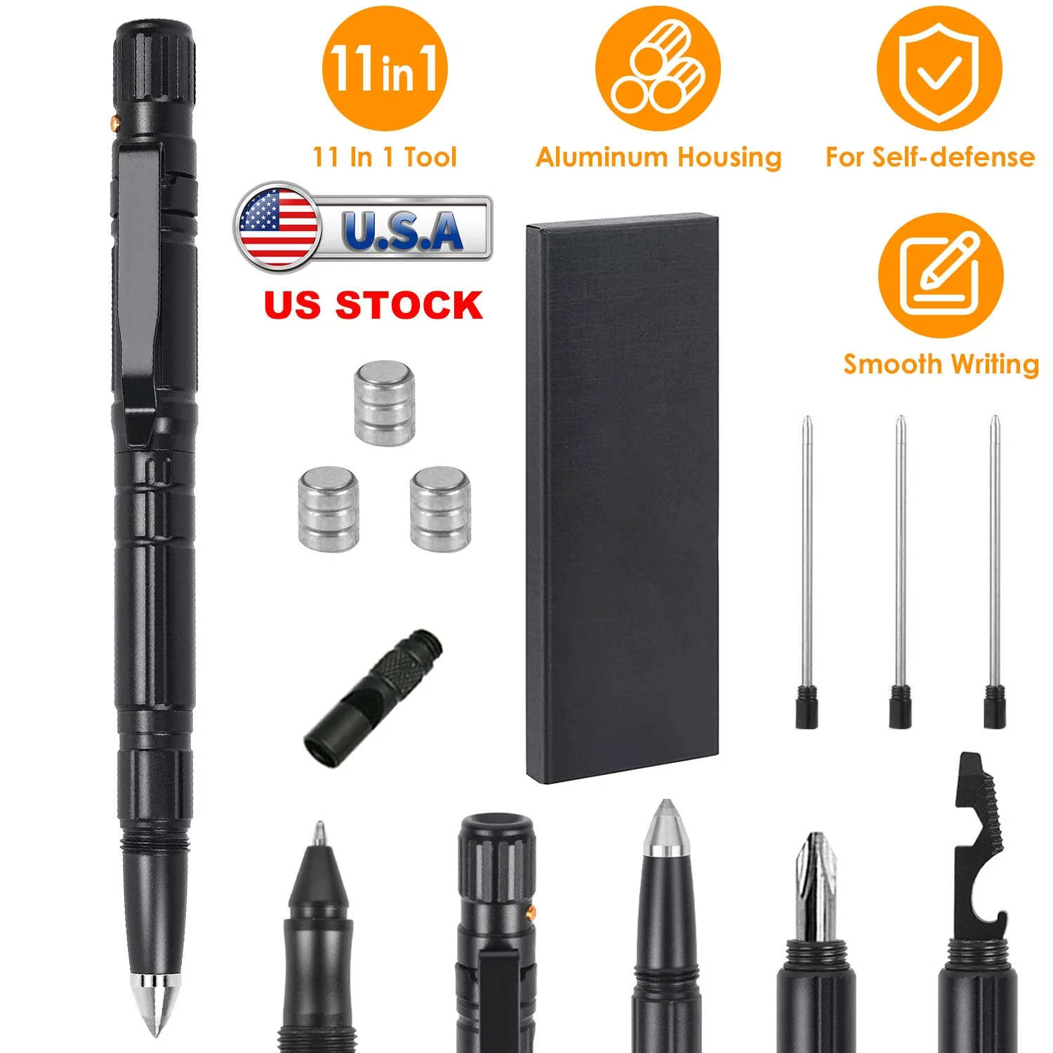 GBruno 11 In 1 Tactical Pen - Image 4