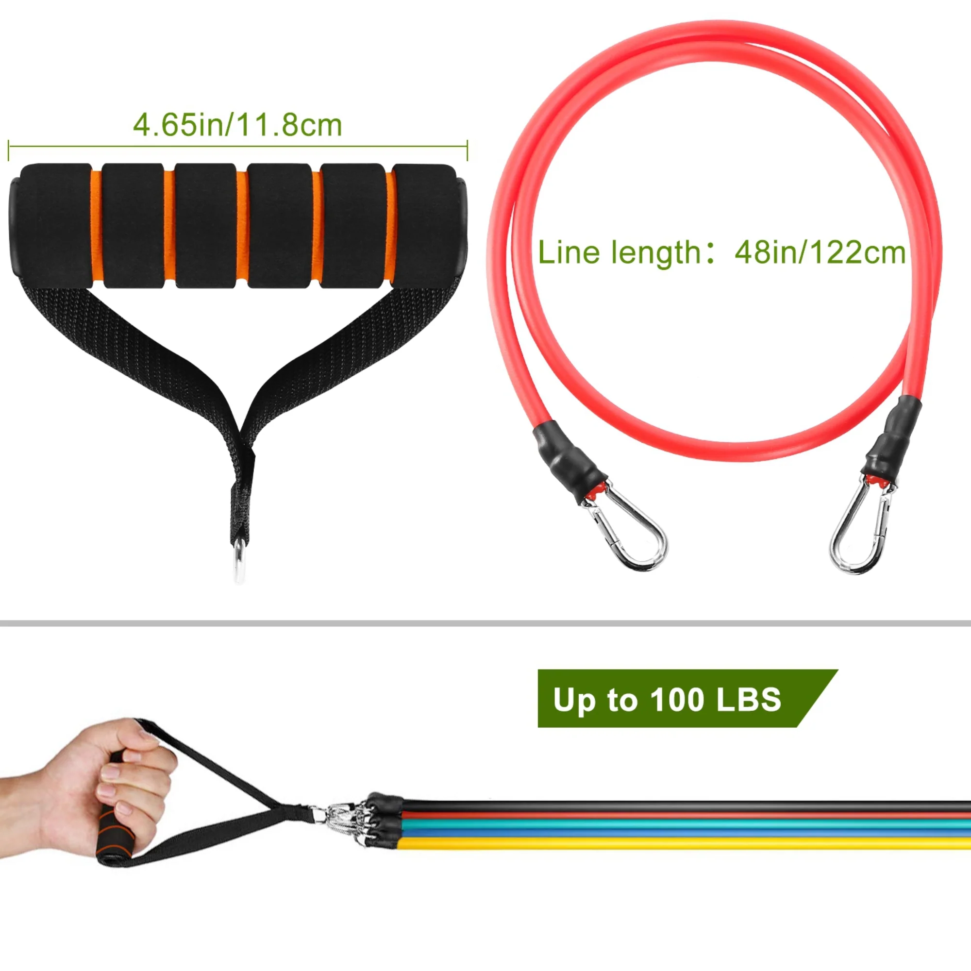 GBruno 11Pcs Resistance Bands - Image 3