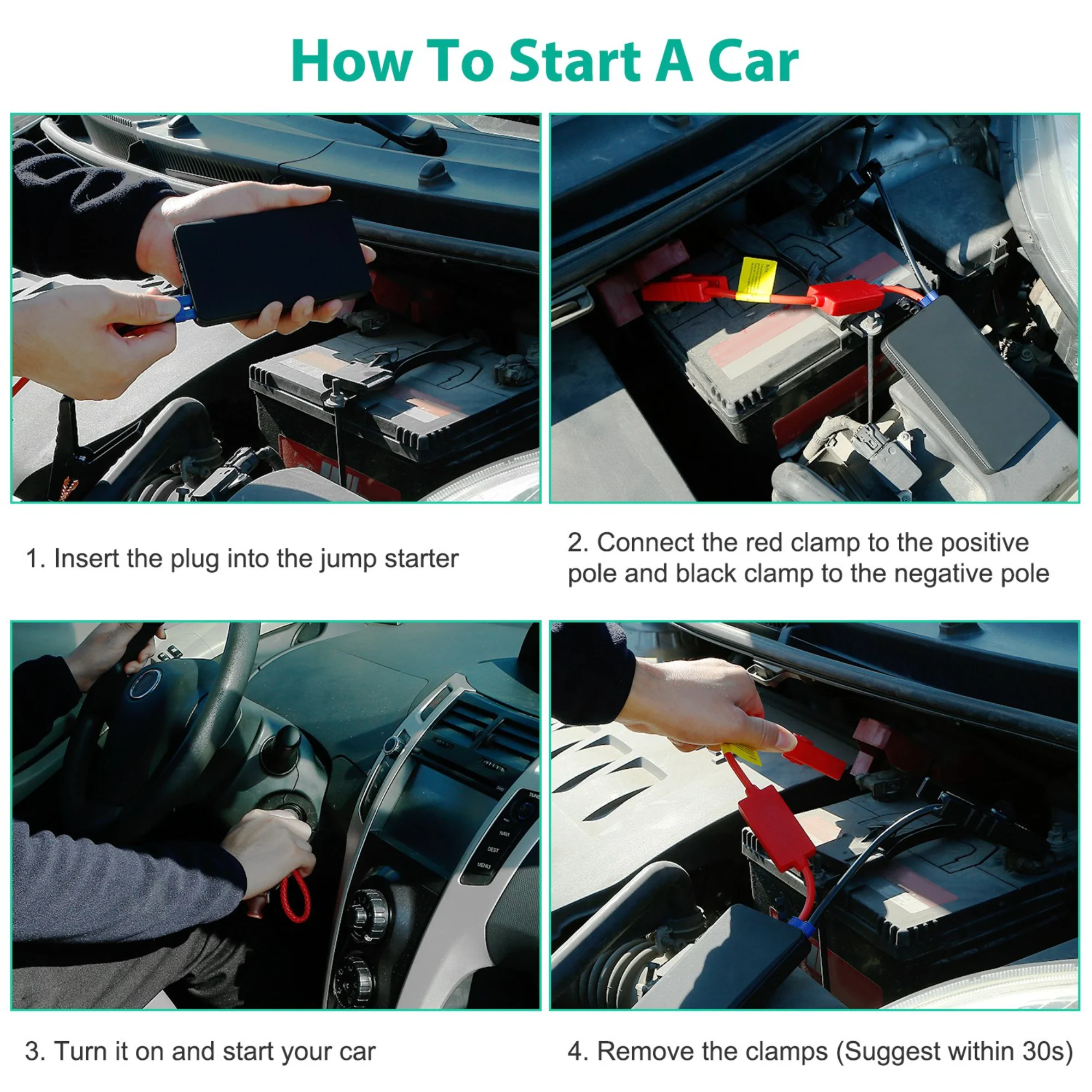 GBruno 12V Car Jumper Starter - Image 5