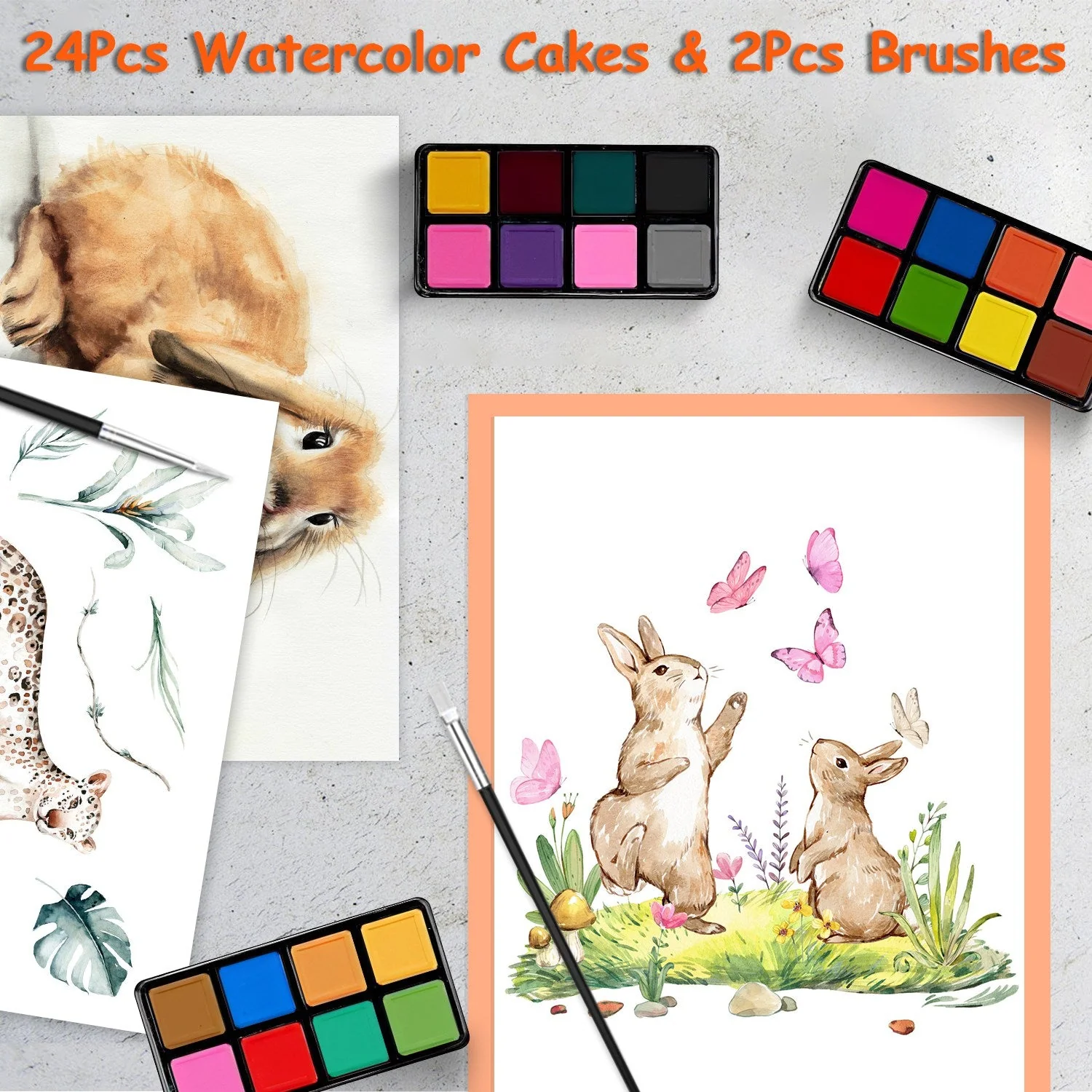 GBruno 140Pcs Art Supplies With Colored Pencils - Image 5