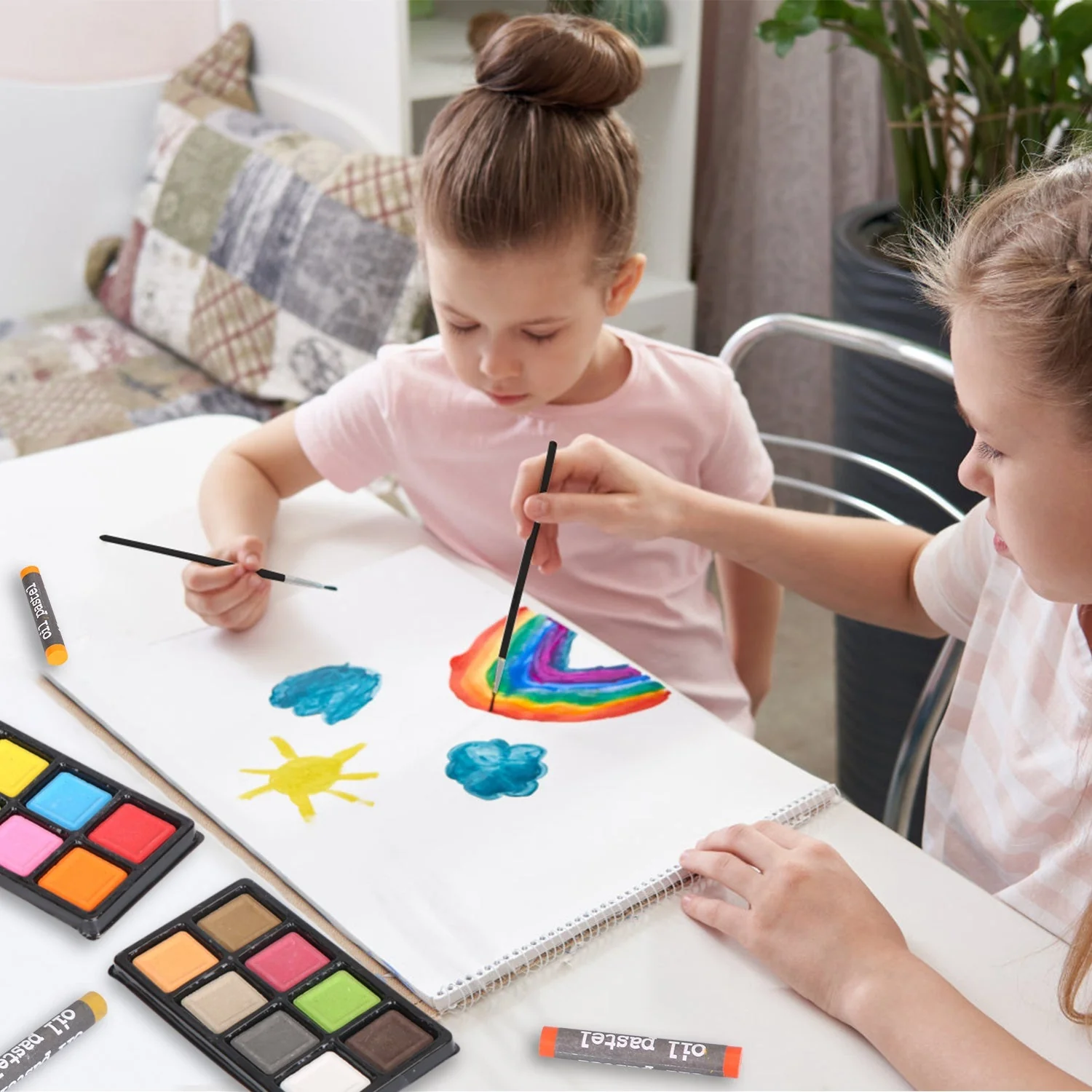 GBruno 140Pcs Art Supplies With Colored Pencils - Image 8