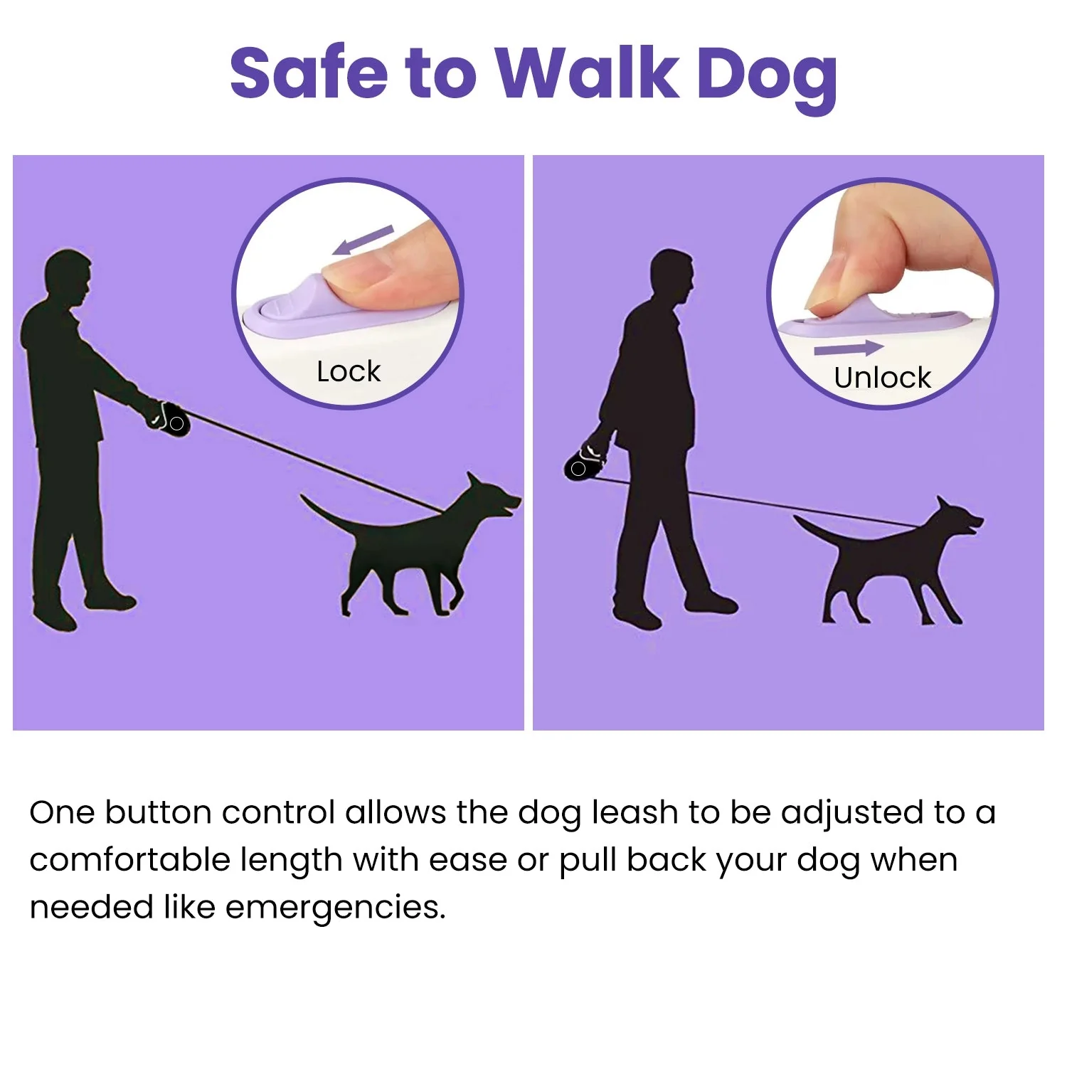 GBruno 16FT Retractable Dog Leash - Image 3