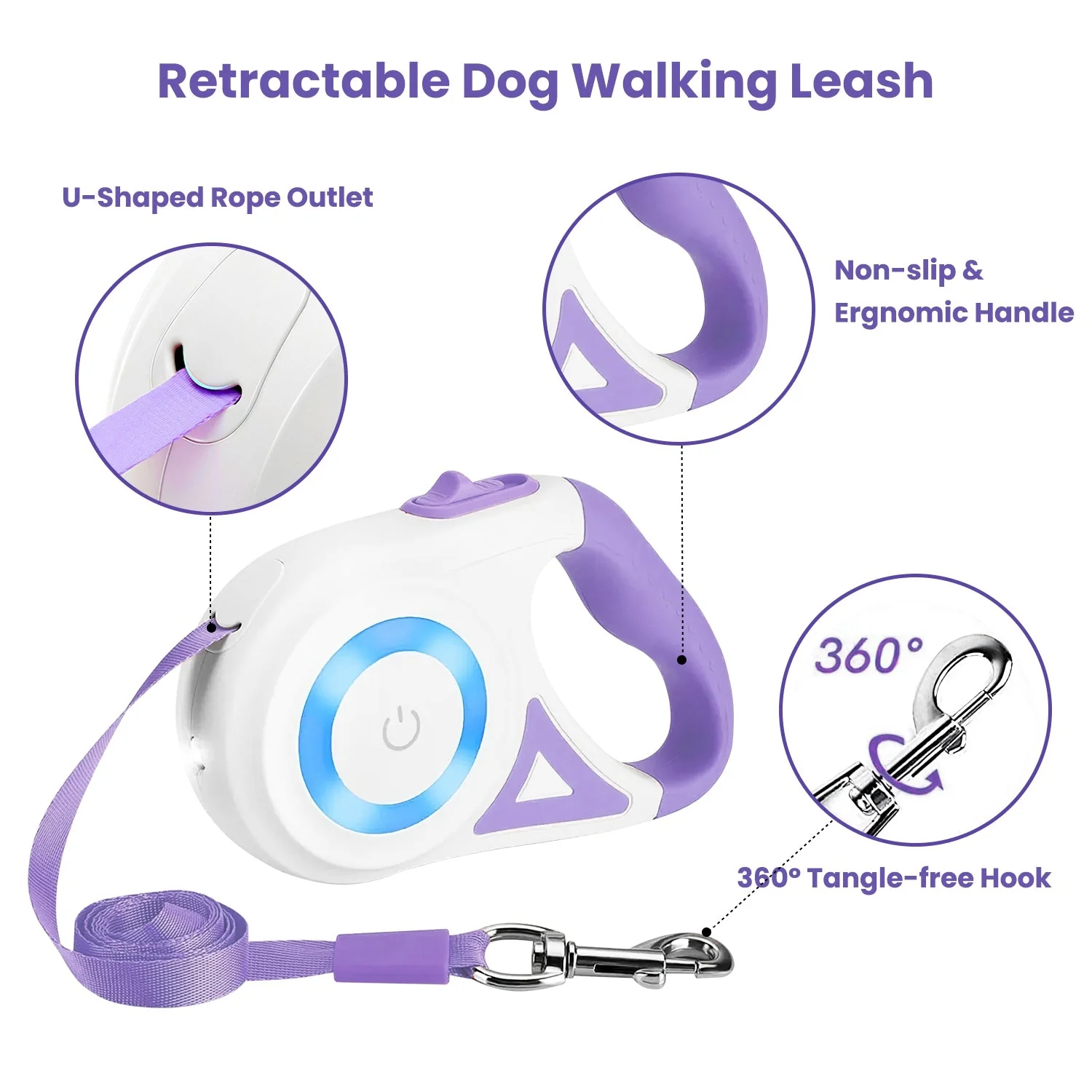 GBruno 16FT Retractable Dog Leash - Image 5