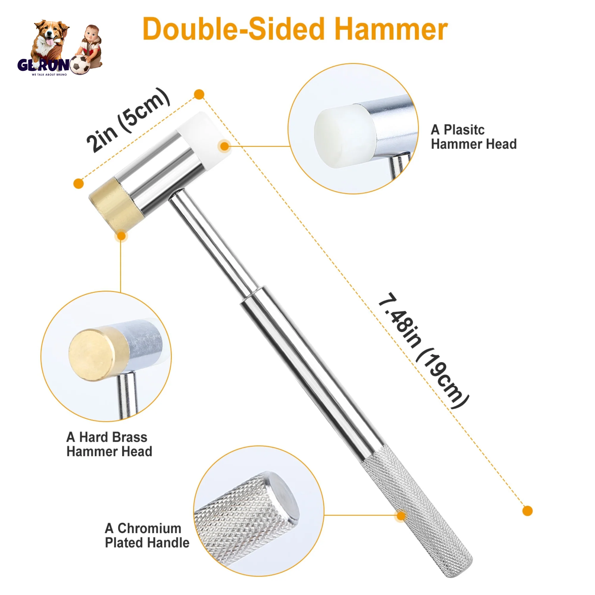 GBruno 19Pcs Hammer Punch Set - Image 3