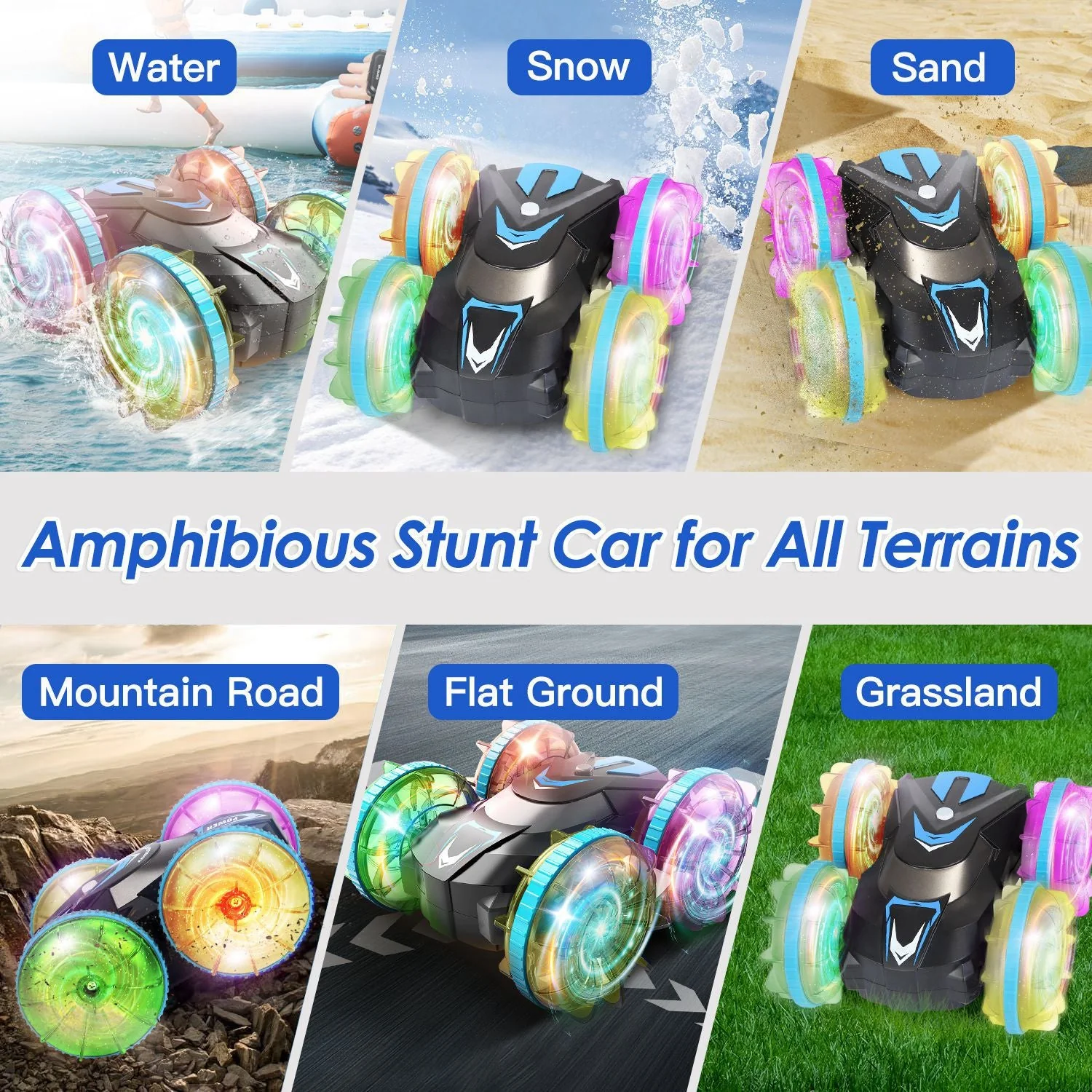 GBruno 2 In 1 Amphibious RC Car - Image 6