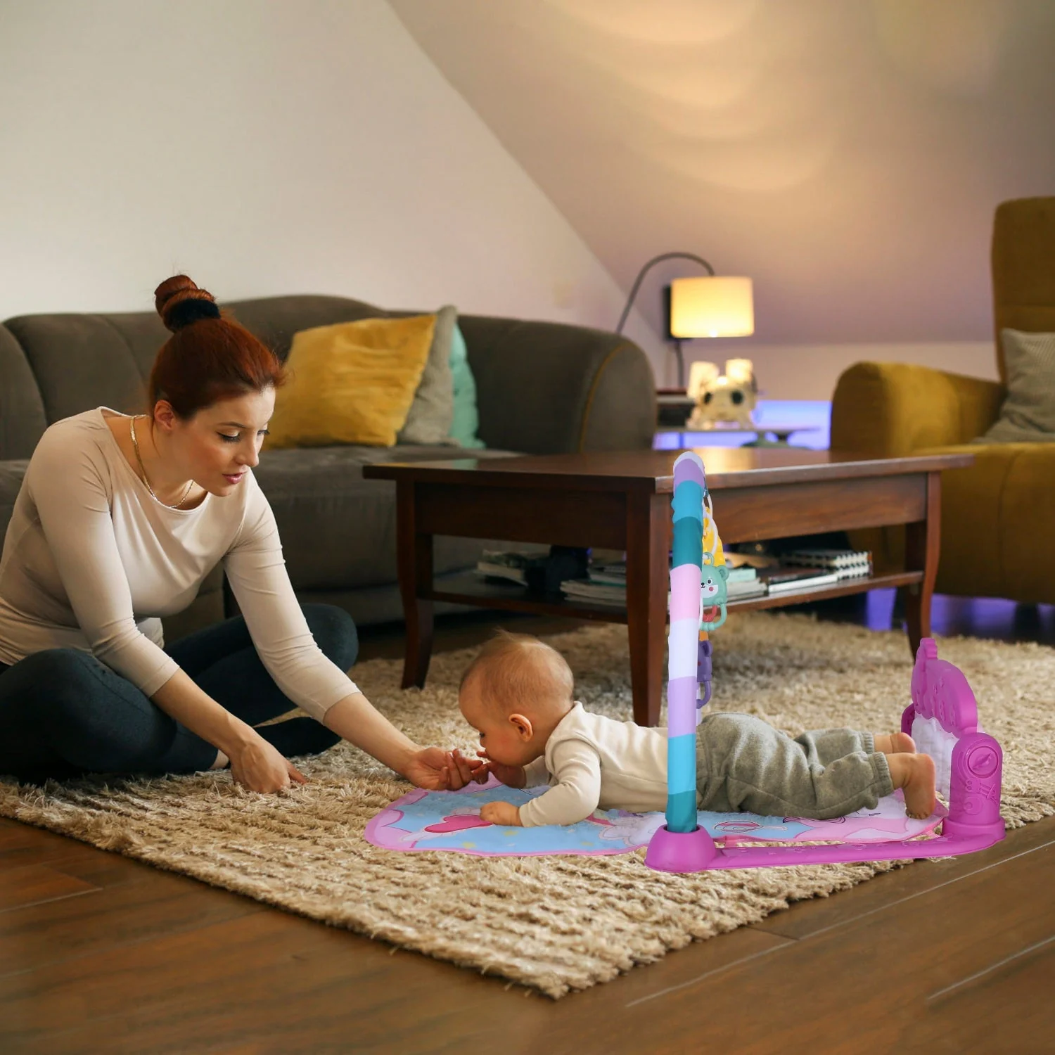 GBruno 2 In 1 Baby Gym Play Mat - Image 7
