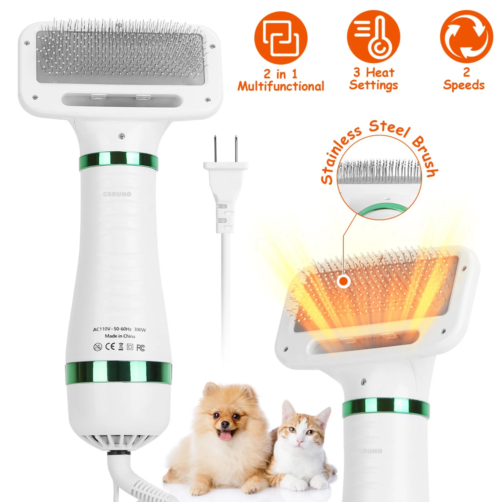 GBruno 2 In 1 Multifunctional Pet Grooming - Image 4
