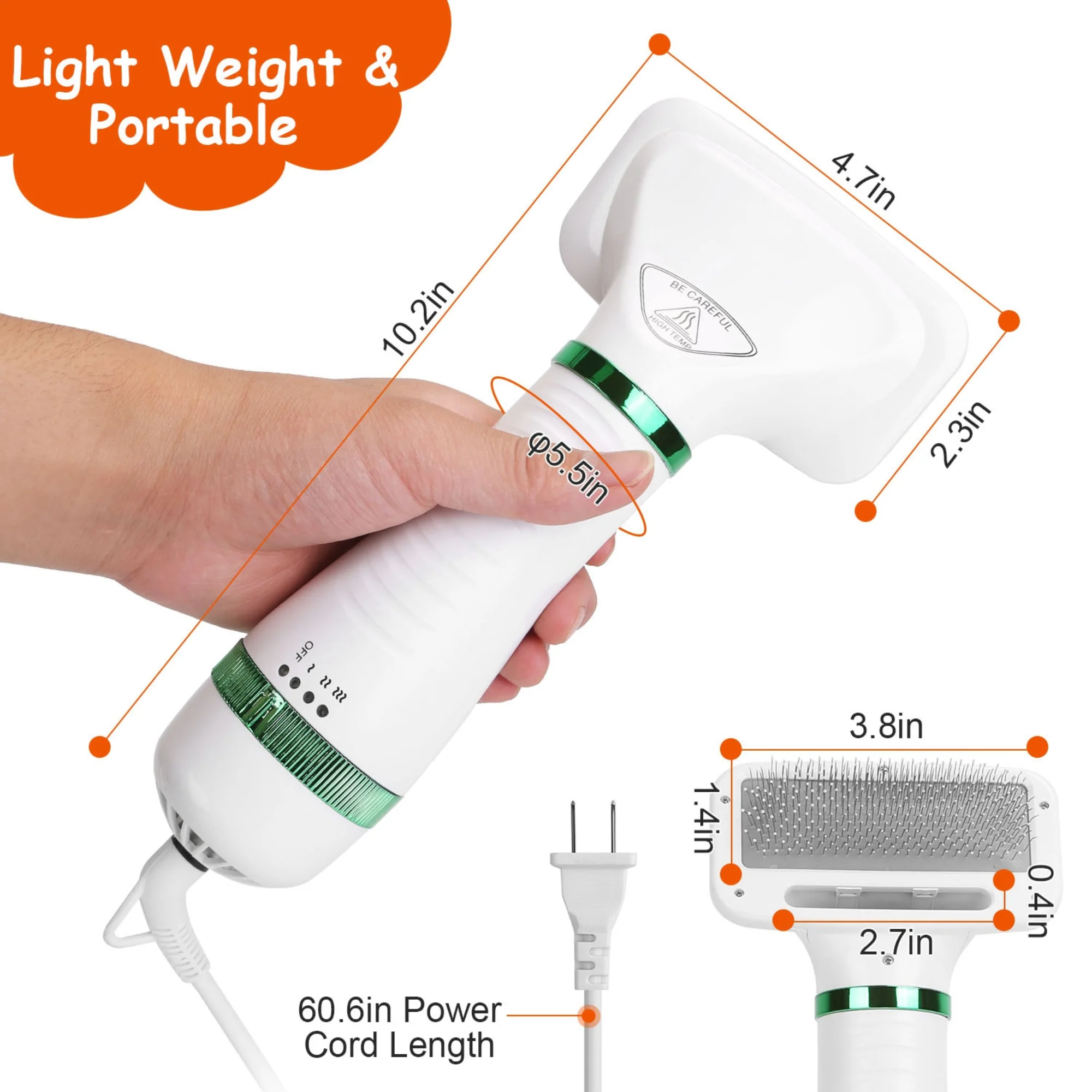 GBruno 2 In 1 Multifunctional Pet Grooming - Image 6