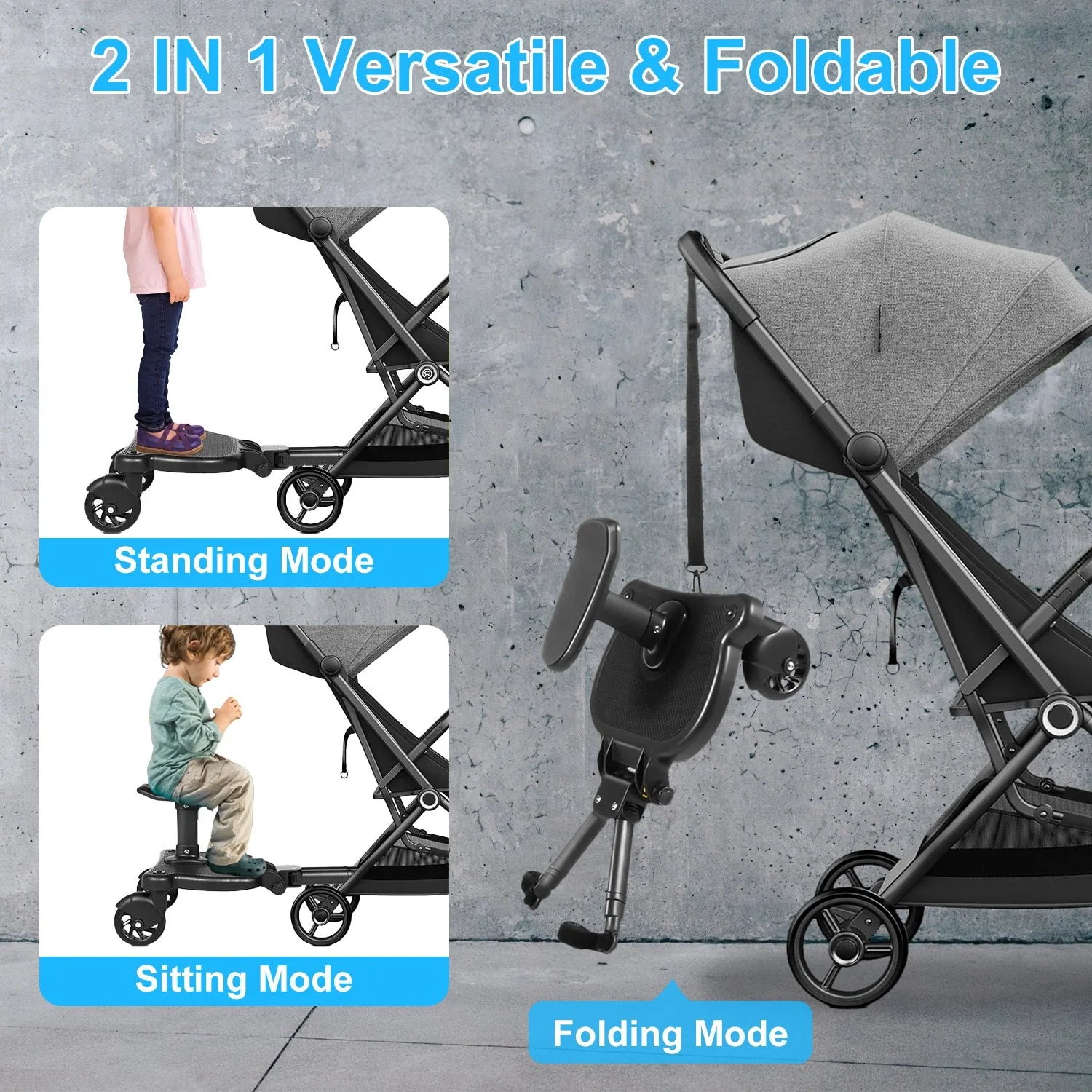 GBruno  2 In 1 Universal Stroller Board - Image 4