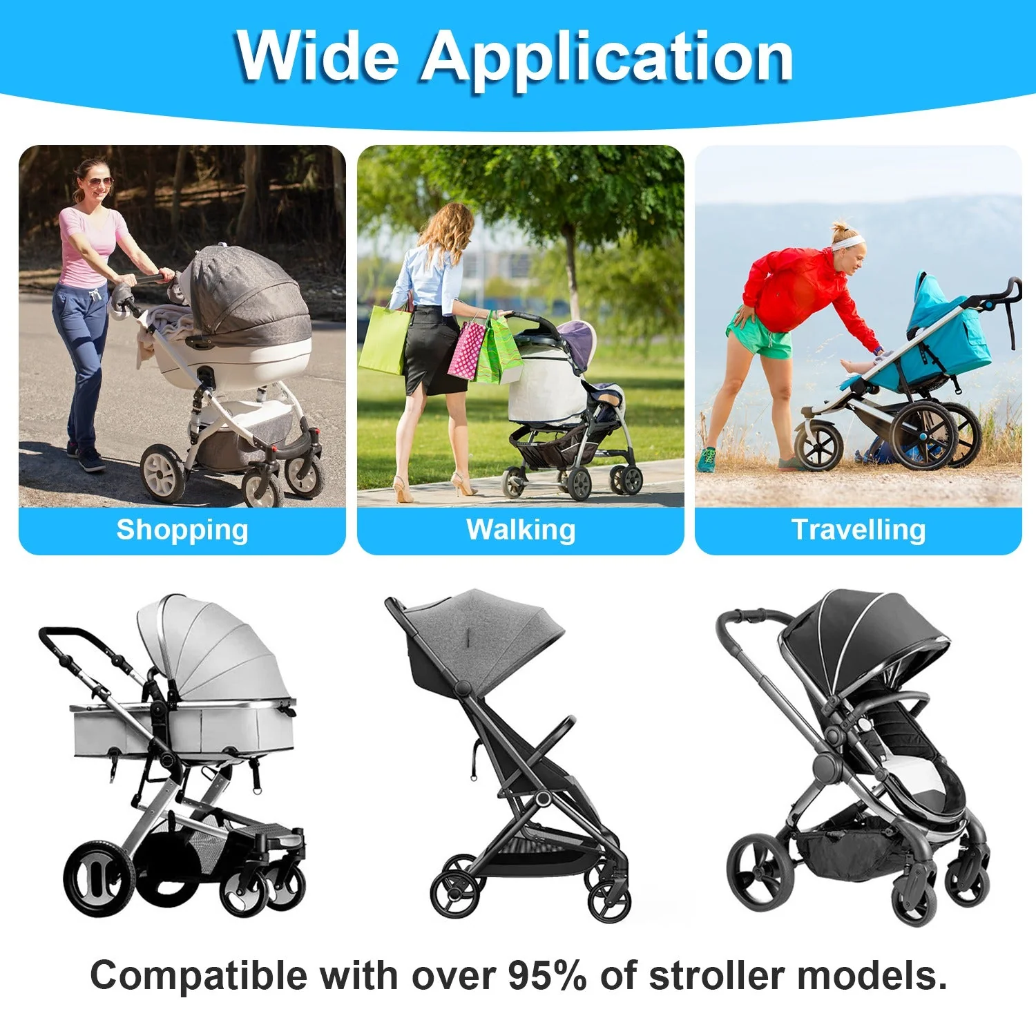 GBruno  2 In 1 Universal Stroller Board - Image 6