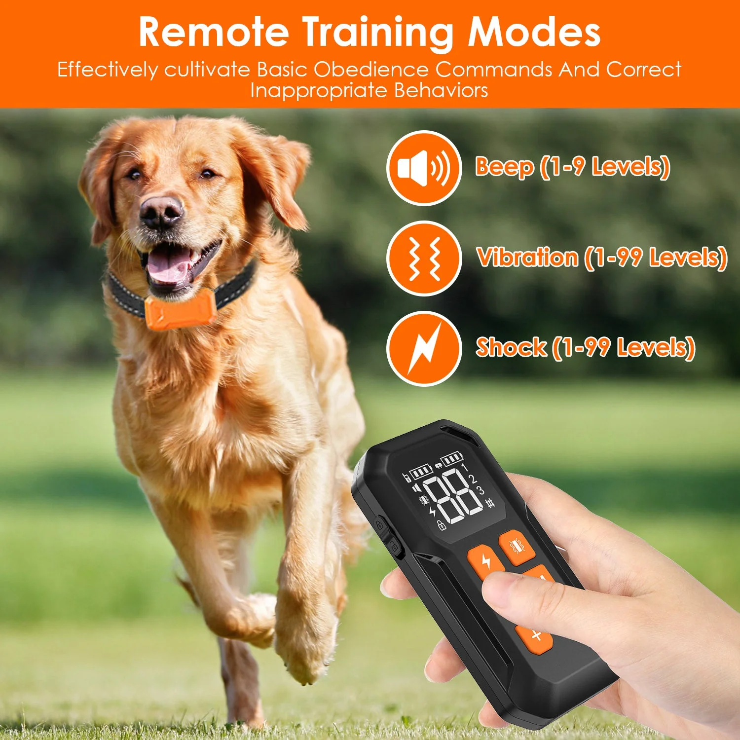 GBruno 2 In 1 Wireless Electric Dog Fence - Image 2