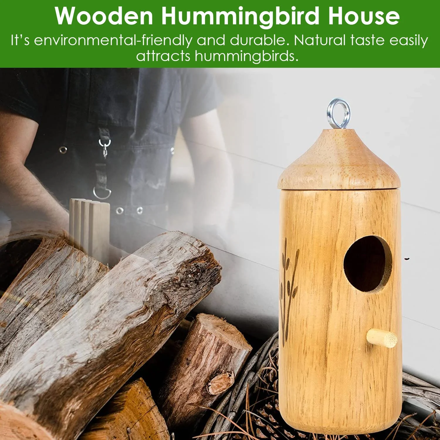 GBruno 2 Packs Humming Bird Houses - Image 6