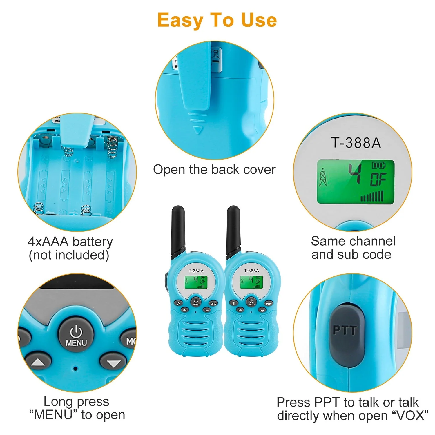 GBruno 2 Way Radio Gift Toy - Image 5