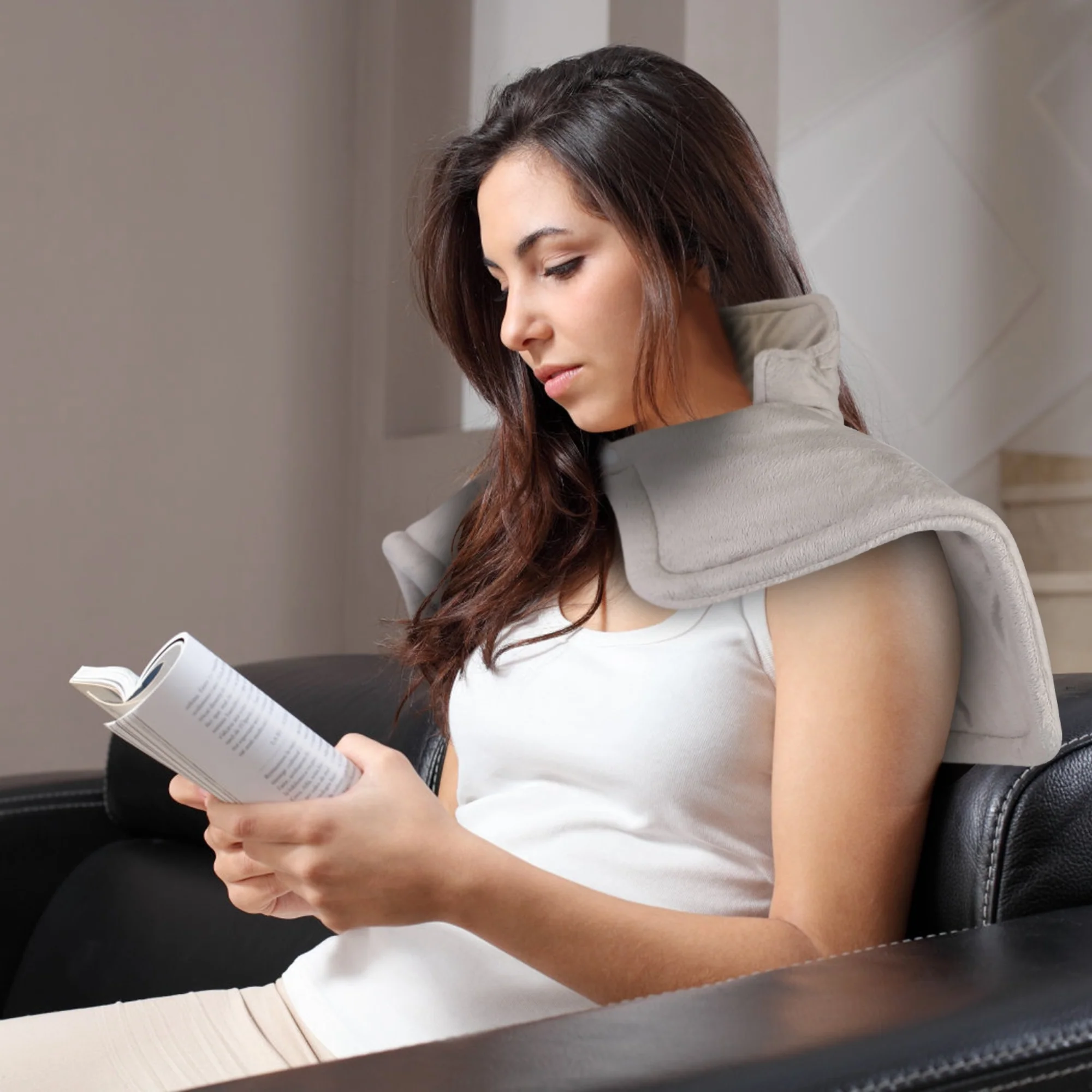 GBruno 22.4x16.3in Large Weighted Heating Pad - Image 6