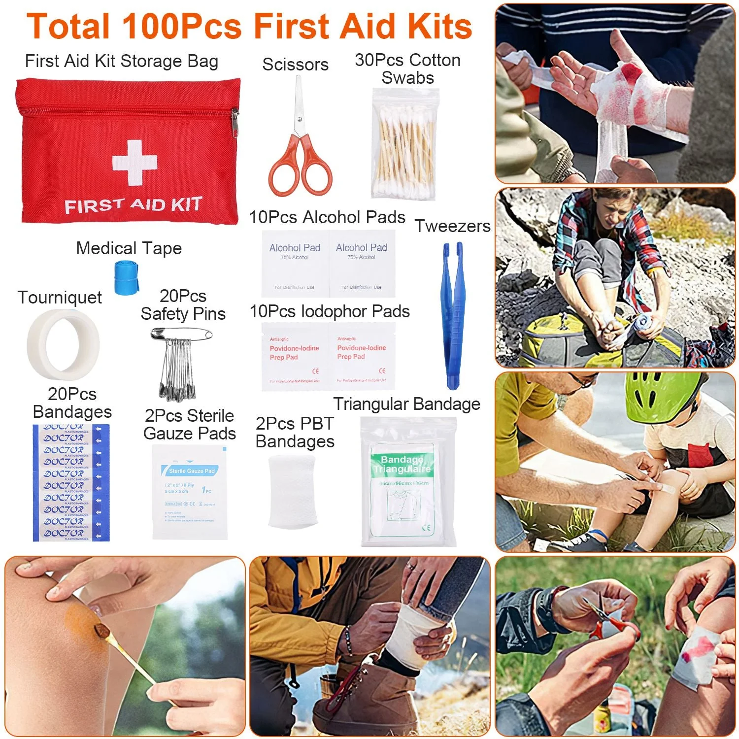GBruno 25Pcs Survival Kits - Image 4