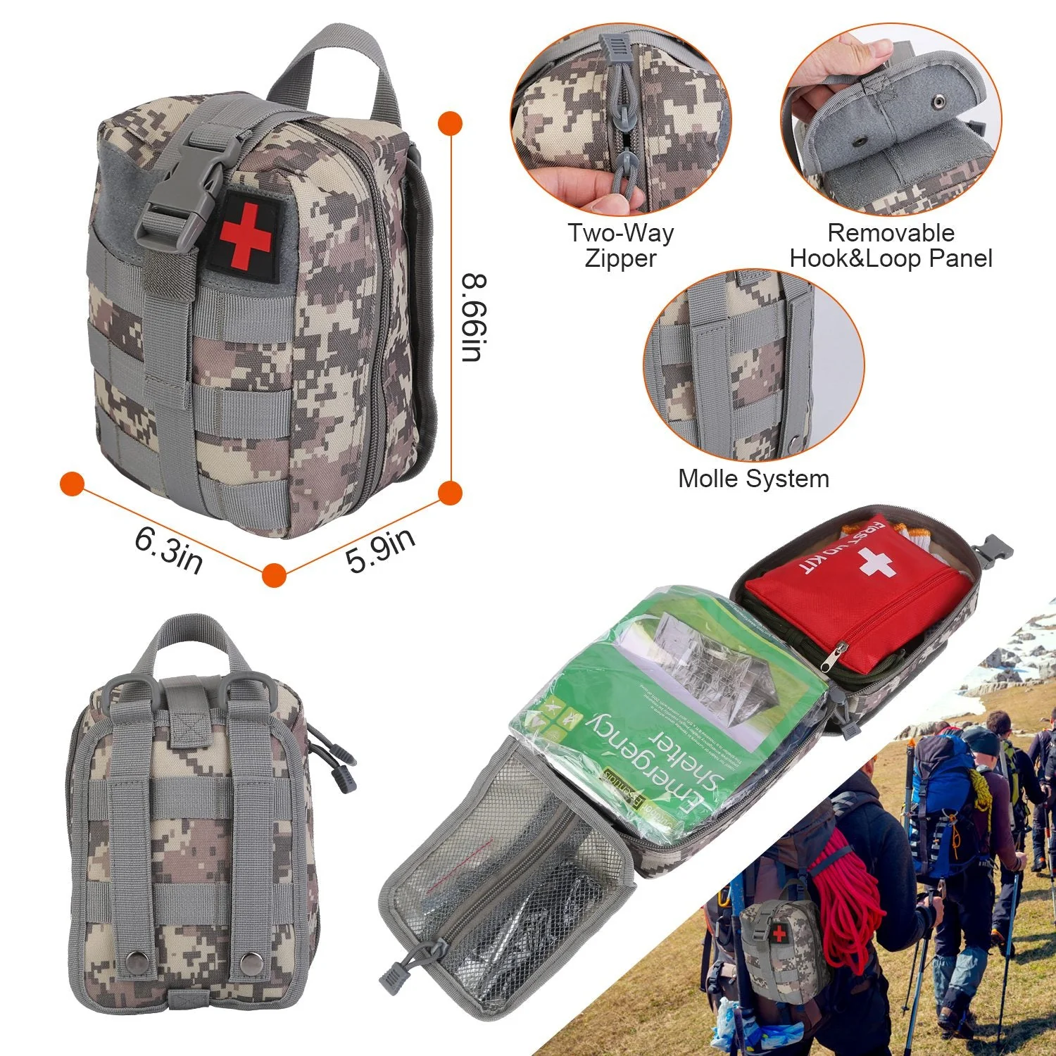 GBruno 25Pcs Survival Kits - Image 5