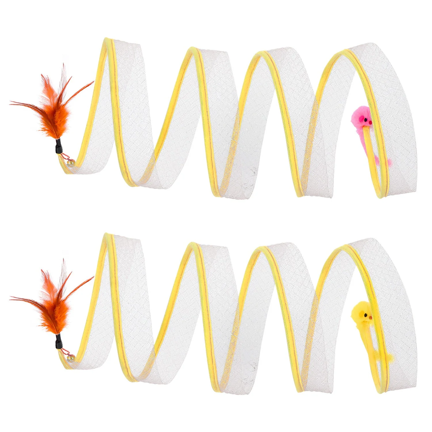 GBruno 2Pcs Foldable Cat Tunnel - Image 5