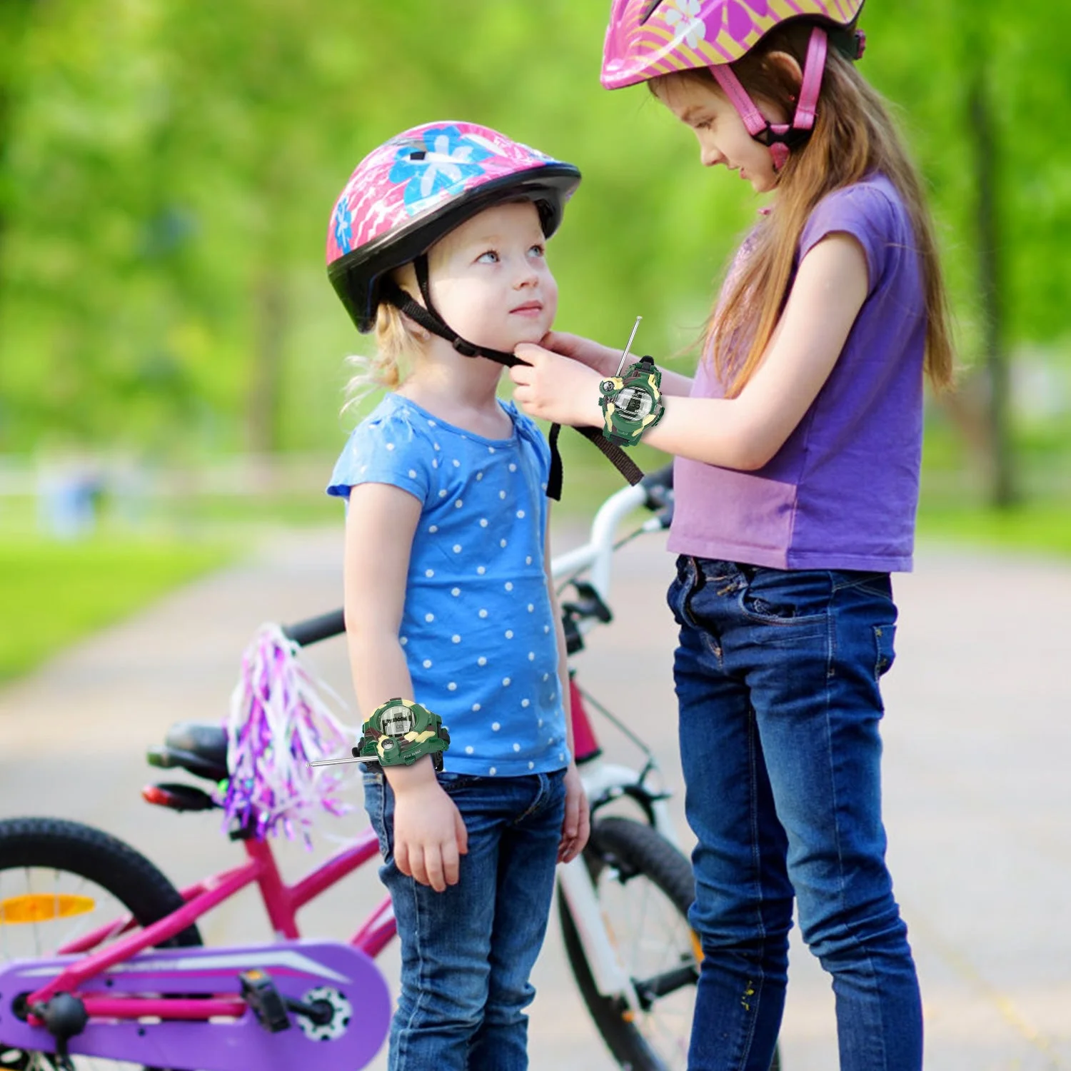GBruno 2Pcs Walkie Talkies Watches Toy - Image 5