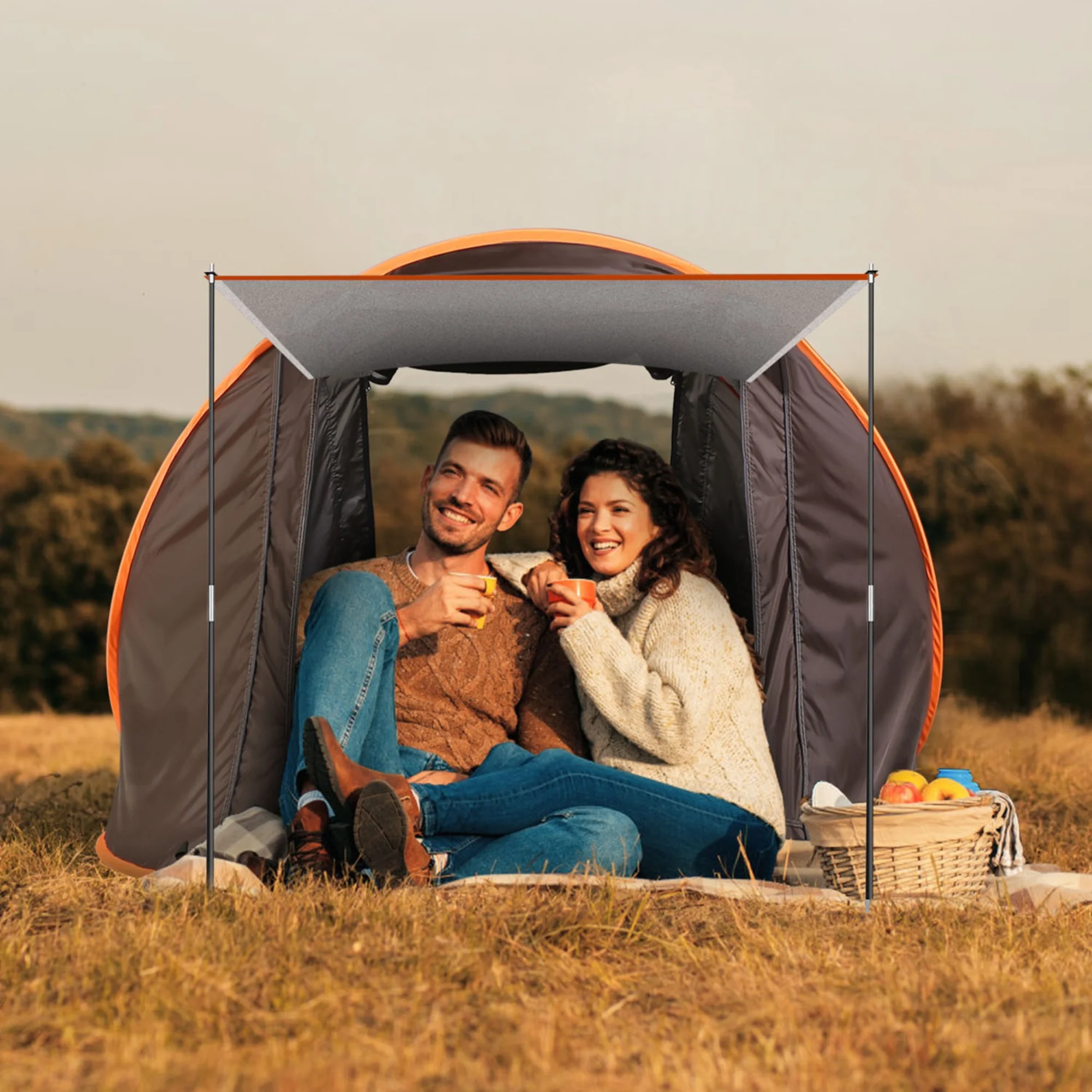 GBruno 3-4 Person Pop Up Tent - Image 6