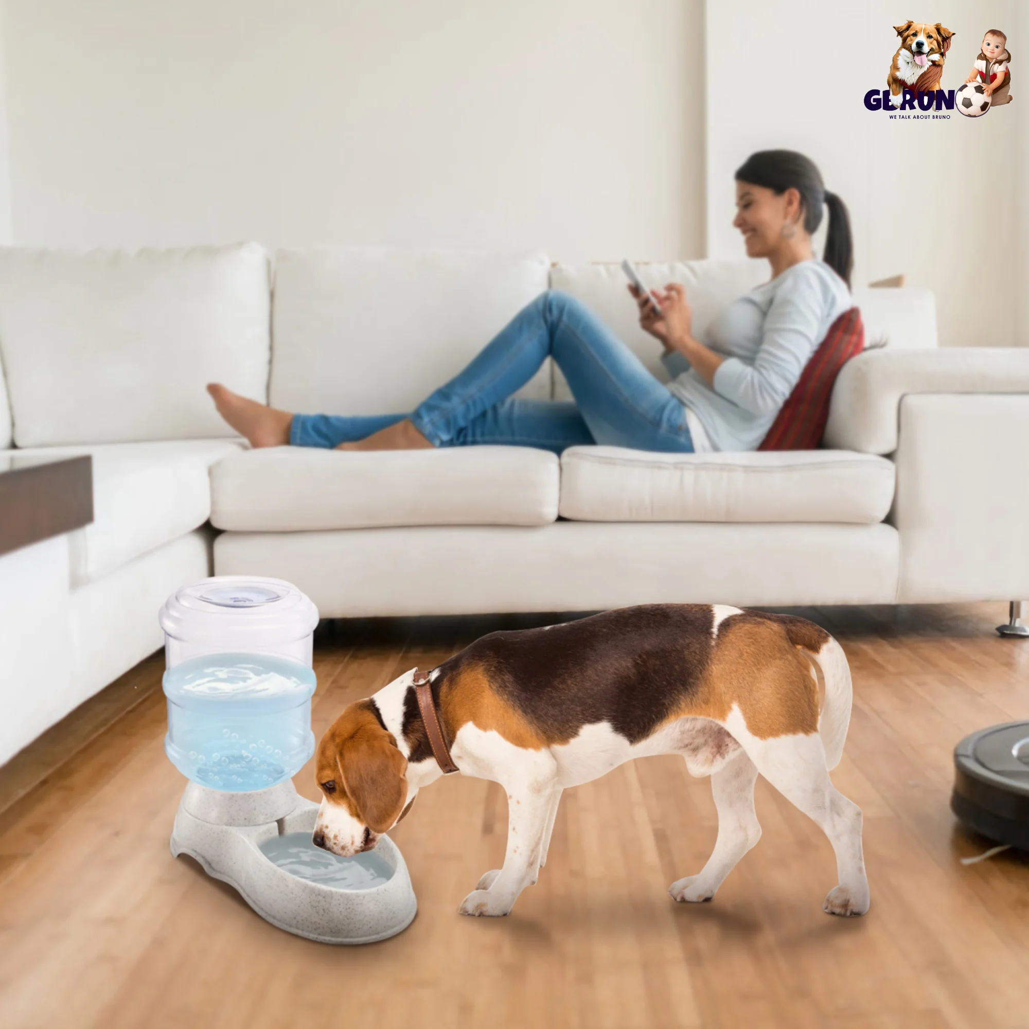 GBruno 3.5L/1Gal Pet Water Dispenser - Image 3