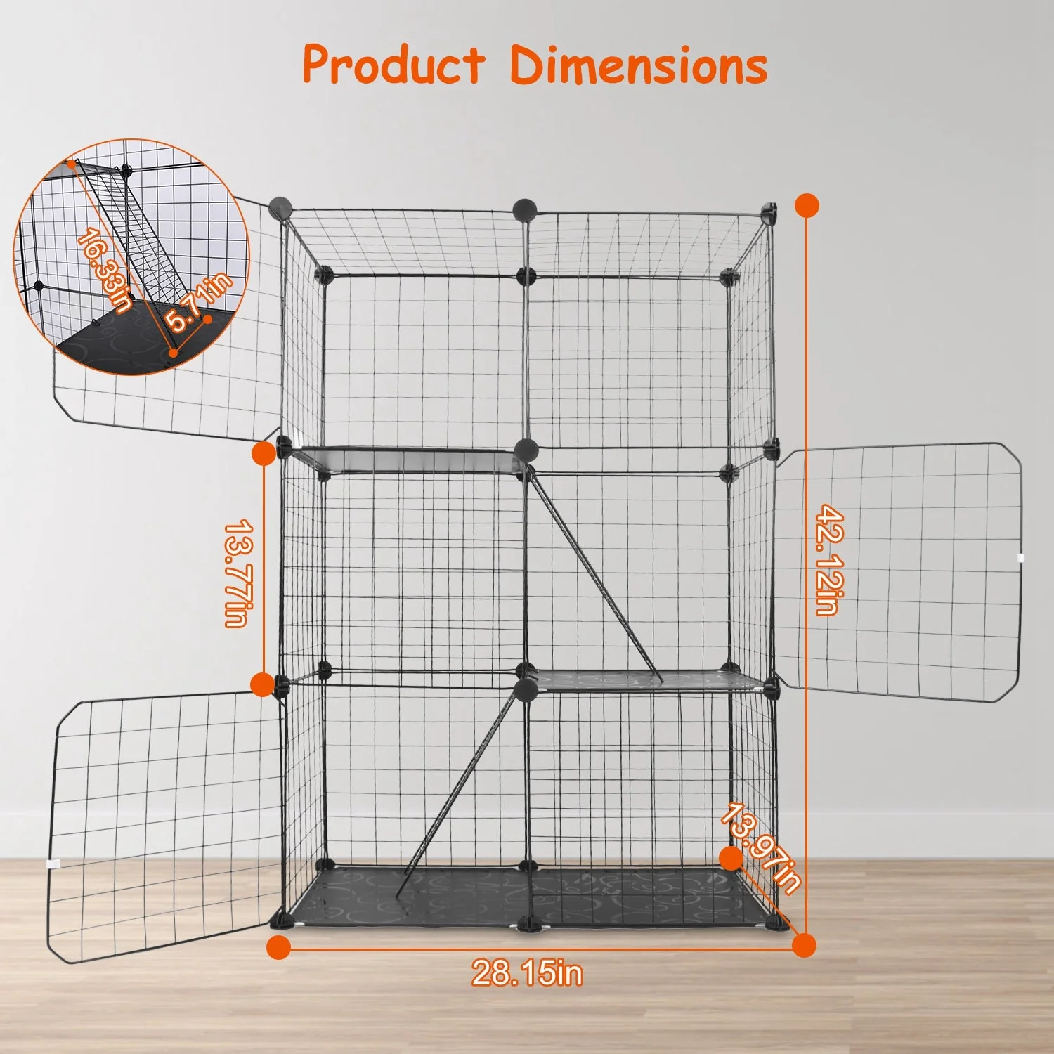 GBruno 3 Tier Cat Playpen - Image 4