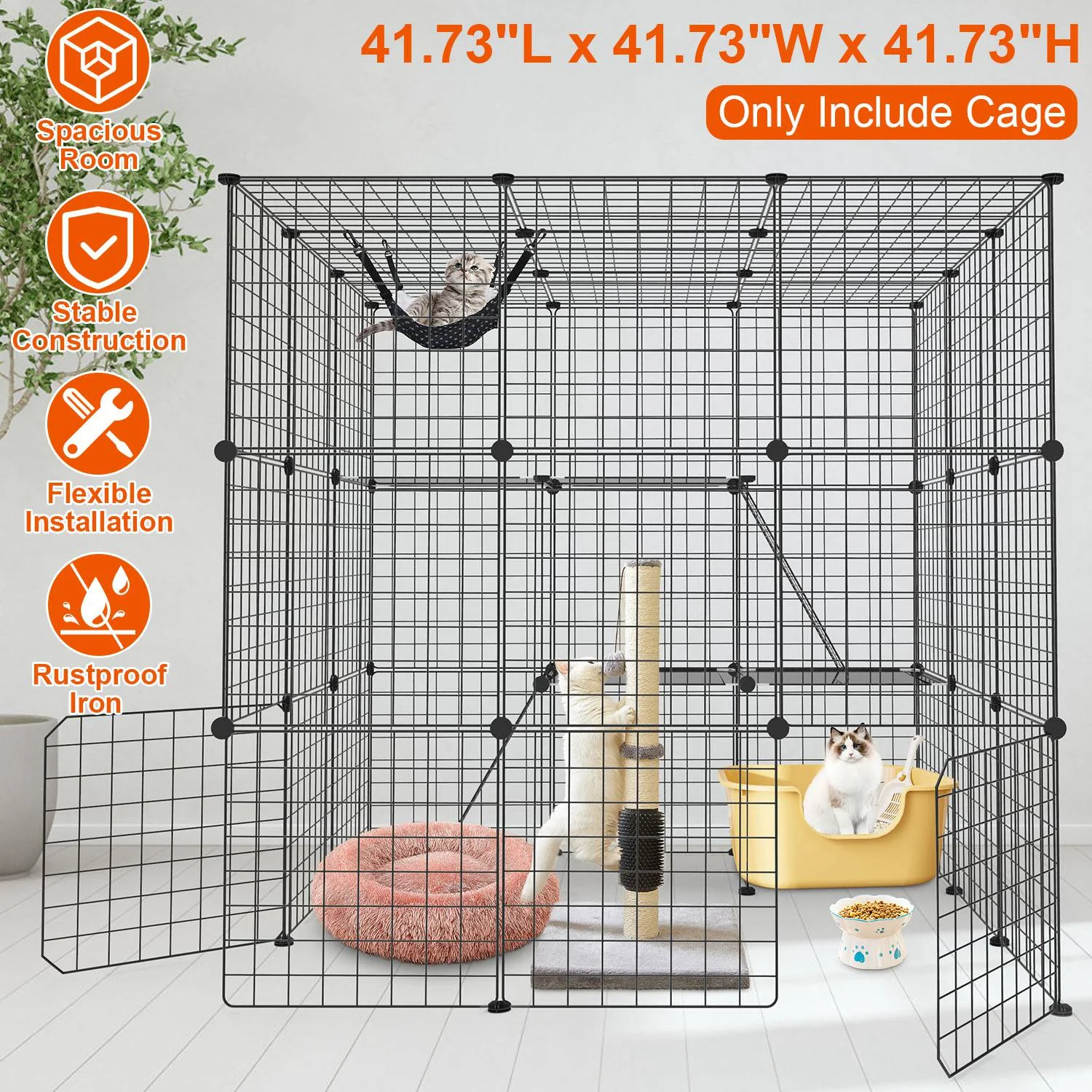 GBruno 3 Tier Large Cat Cage - Image 3