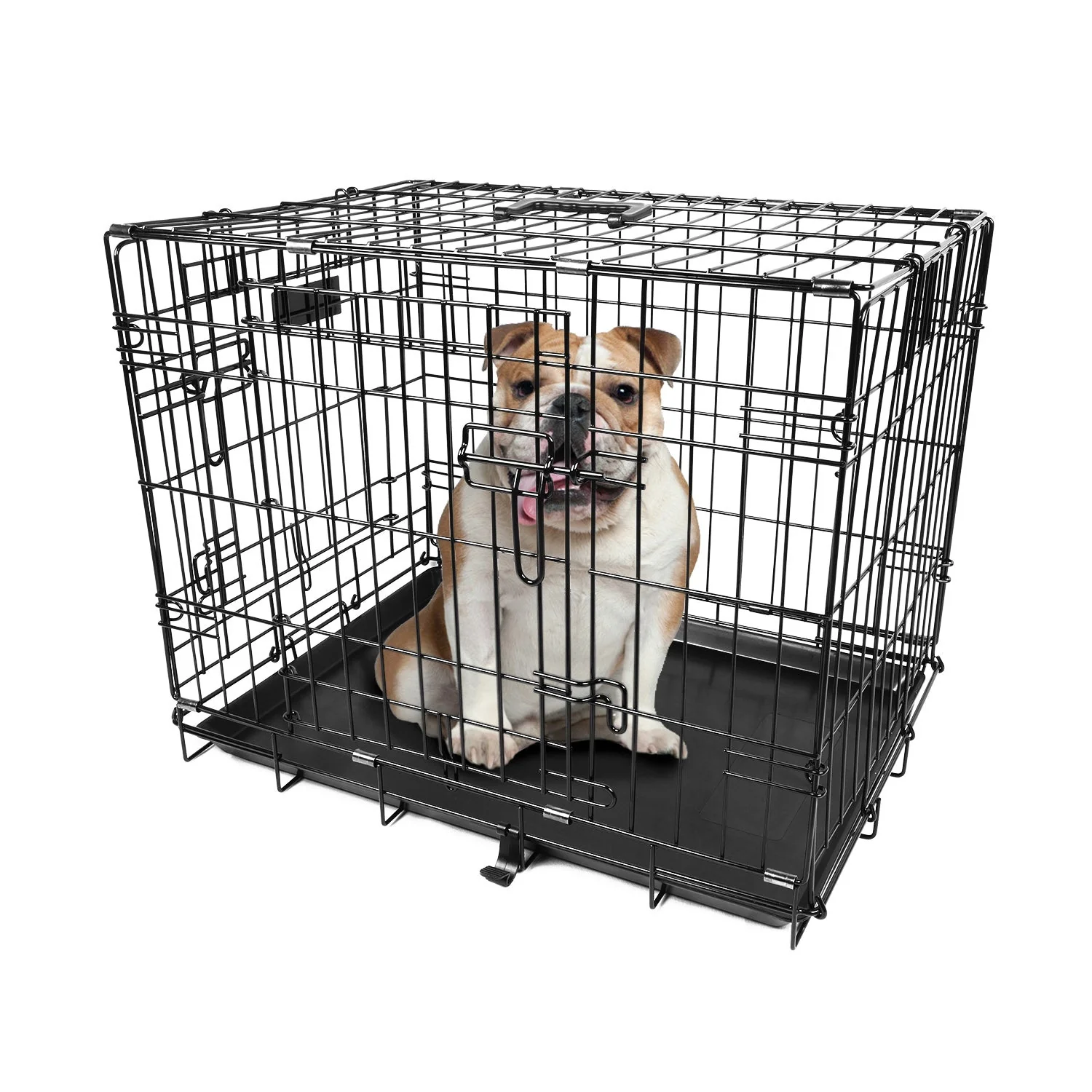 GBruno 30inches Dogs Crate Folding Metal - Image 5