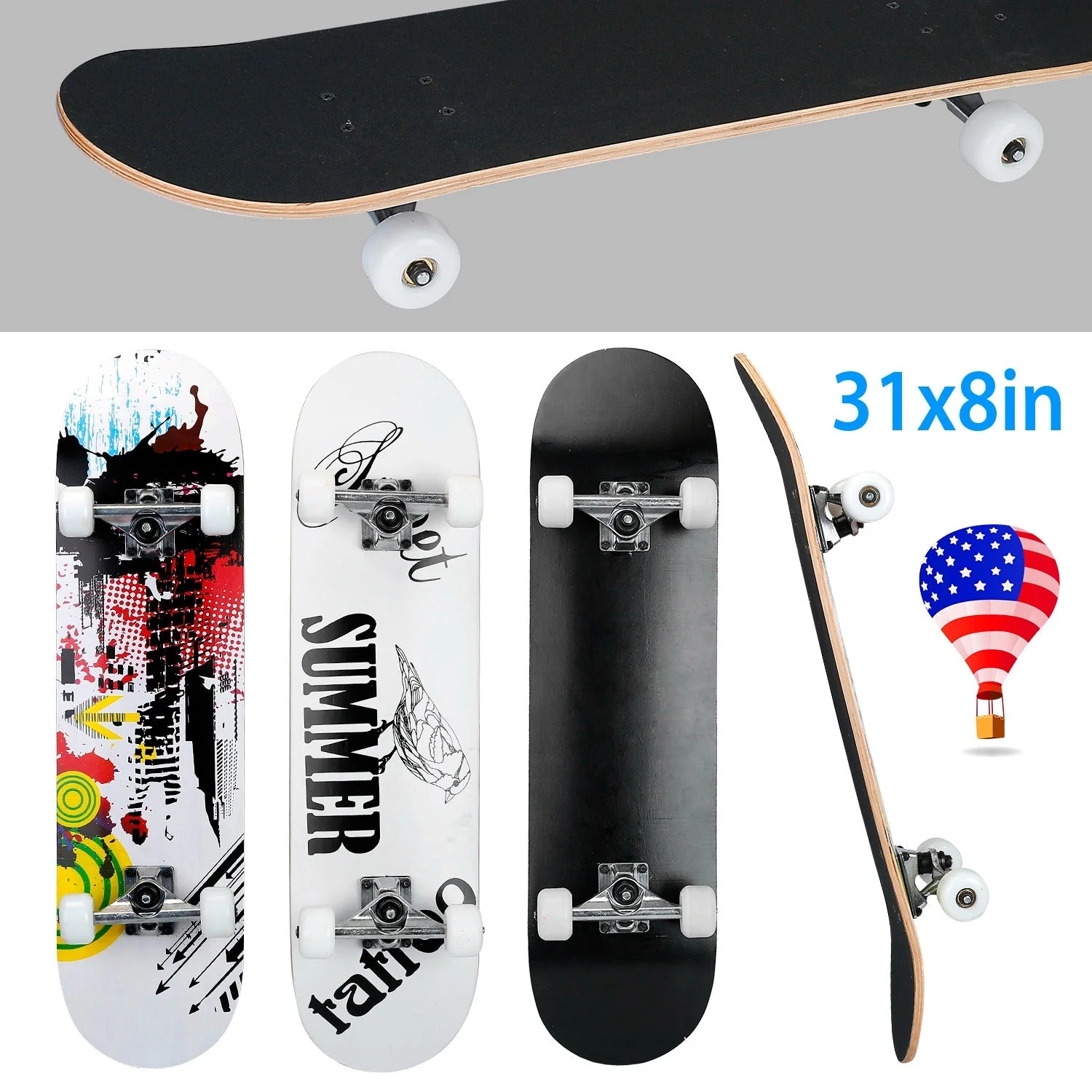 GBruno 31x8in Skateboards - Image 4