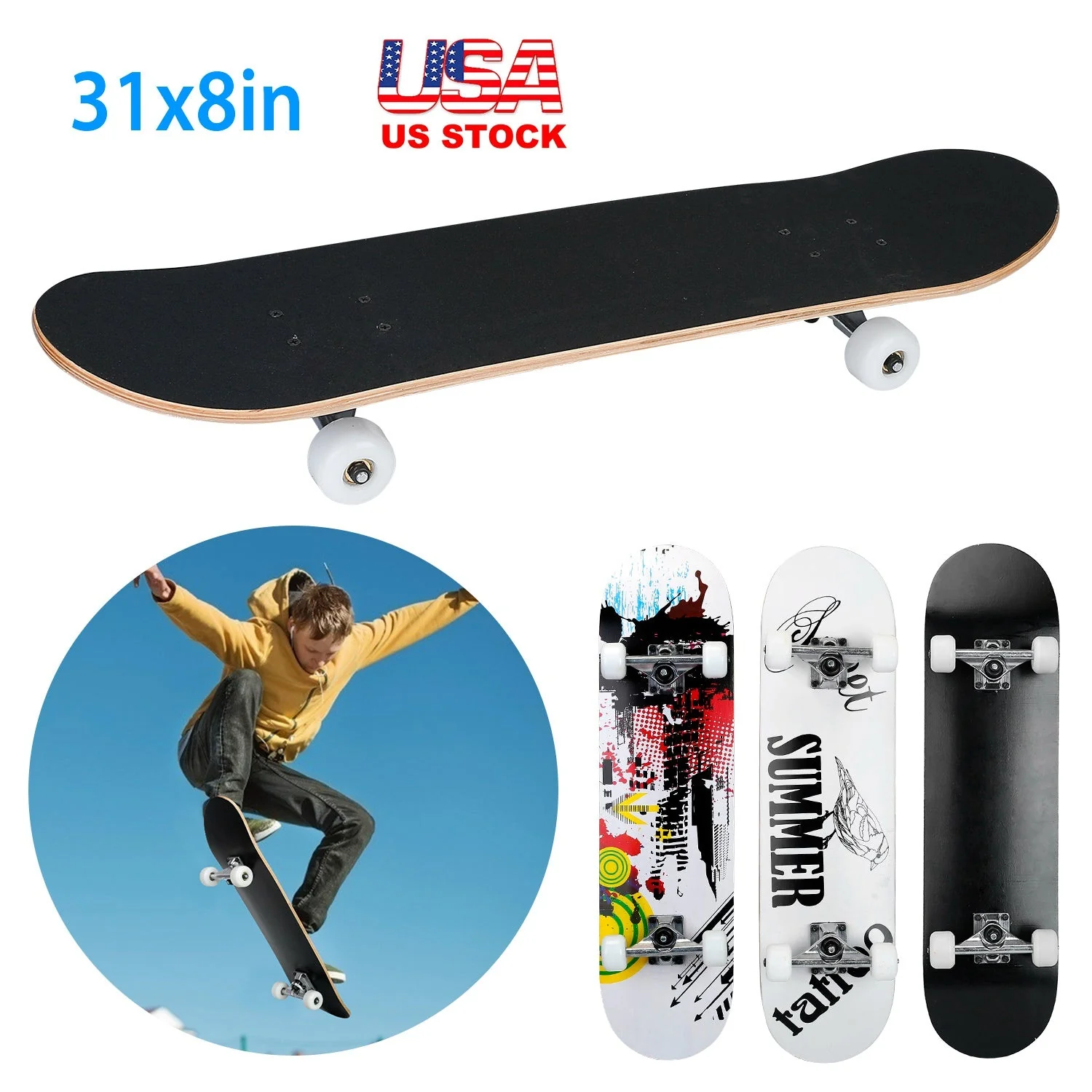 GBruno 31x8in Skateboards - Image 6