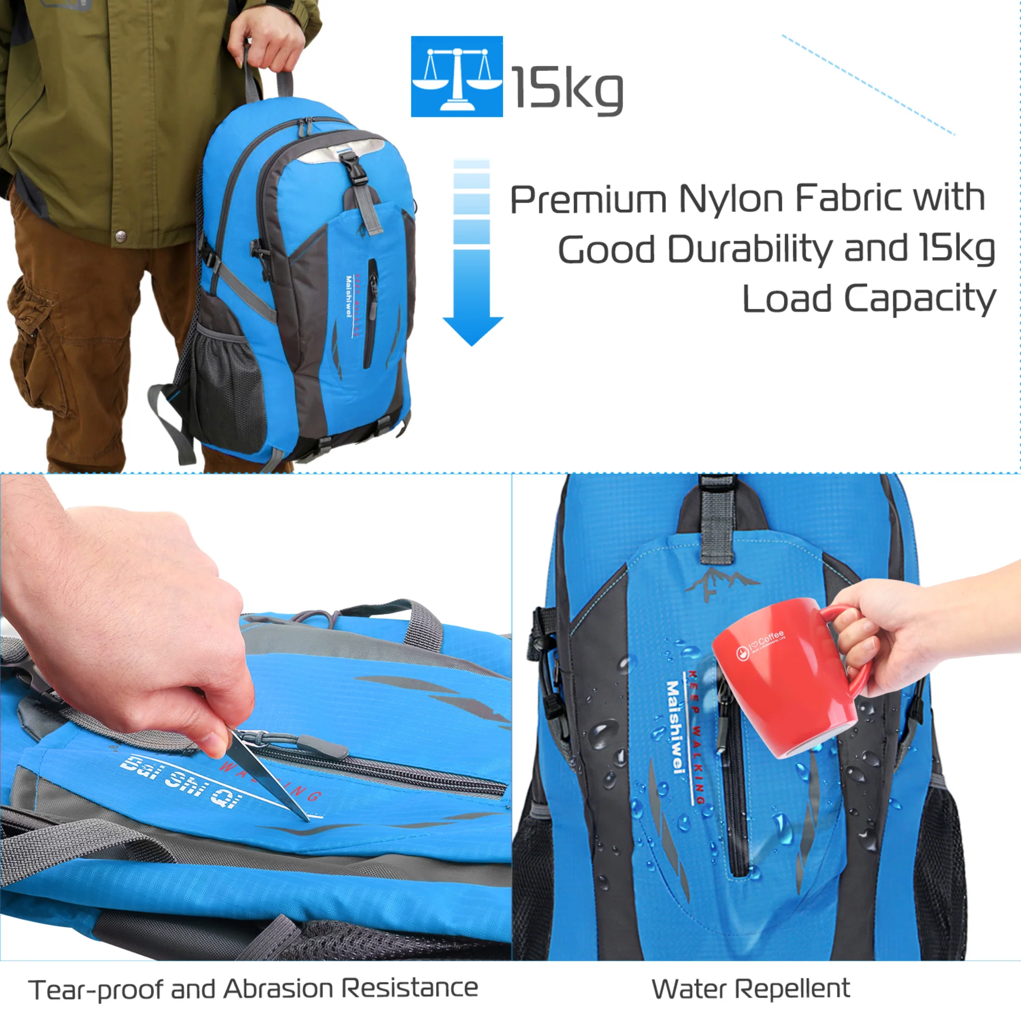 GBruno 36L Outdoor Backpack - Image 5