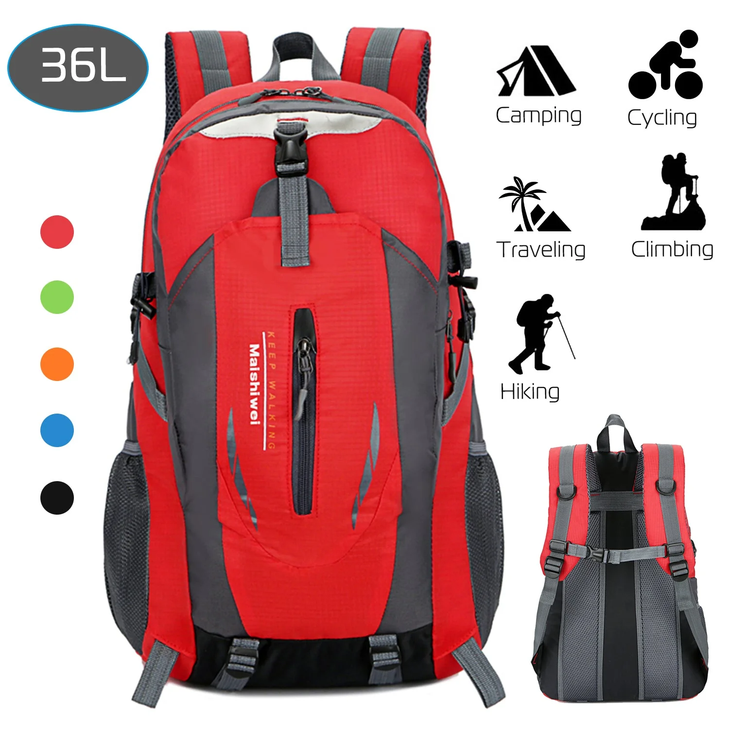 GBruno 36L Outdoor Backpack Waterproof - Image 4