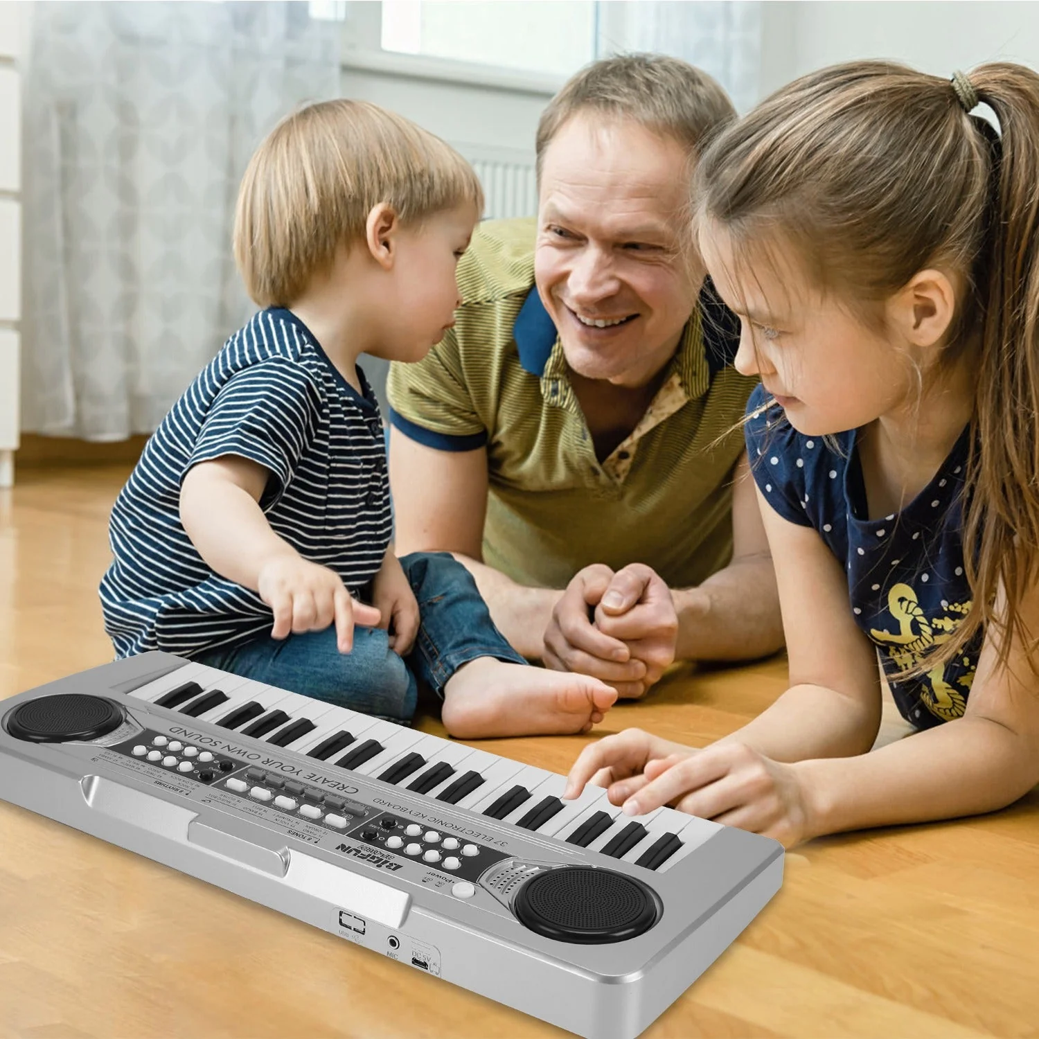 GBruno 37 Keys Digital Music Electronic Keyboard - Image 7