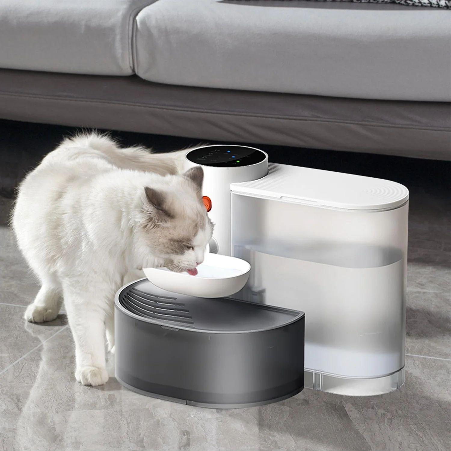 GBruno 3L Cordless Pet Water Fountain with Timer - Image 10