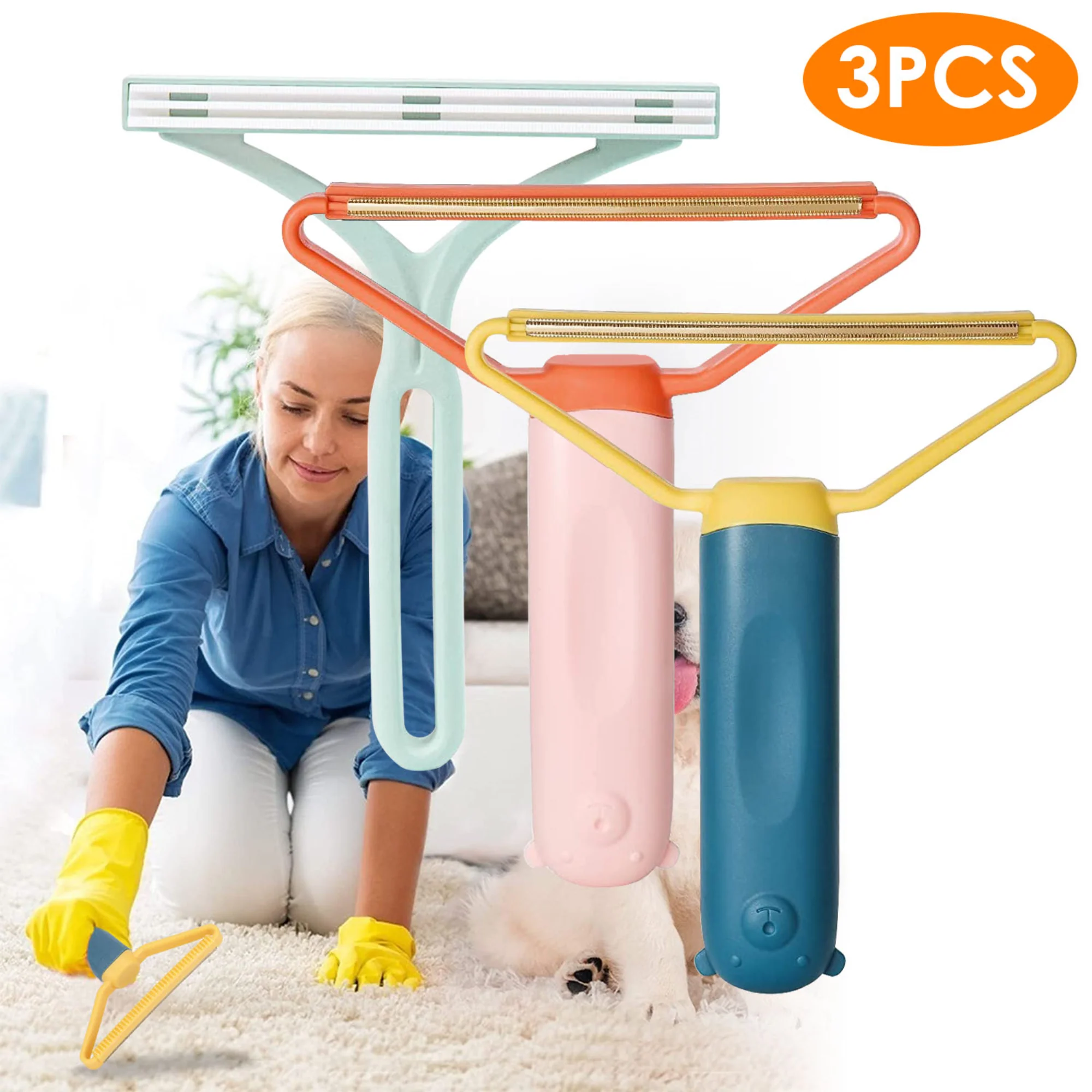 GBruno 3Pcs Portable Lint Remover - Image 2