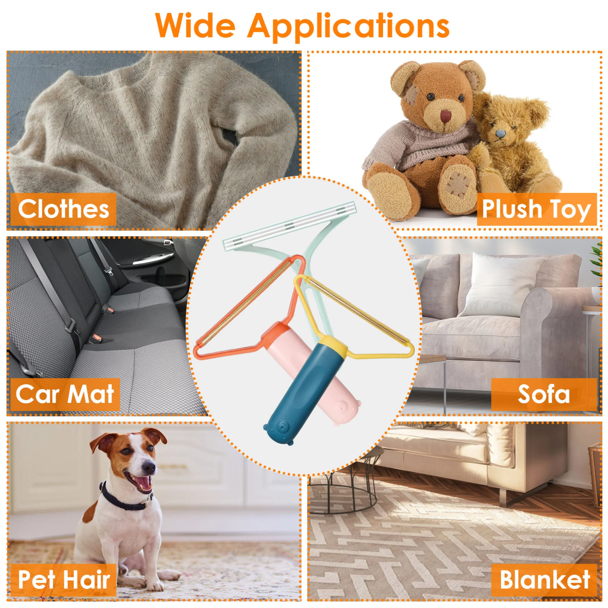 GBruno 3Pcs Portable Lint Remover - Image 5