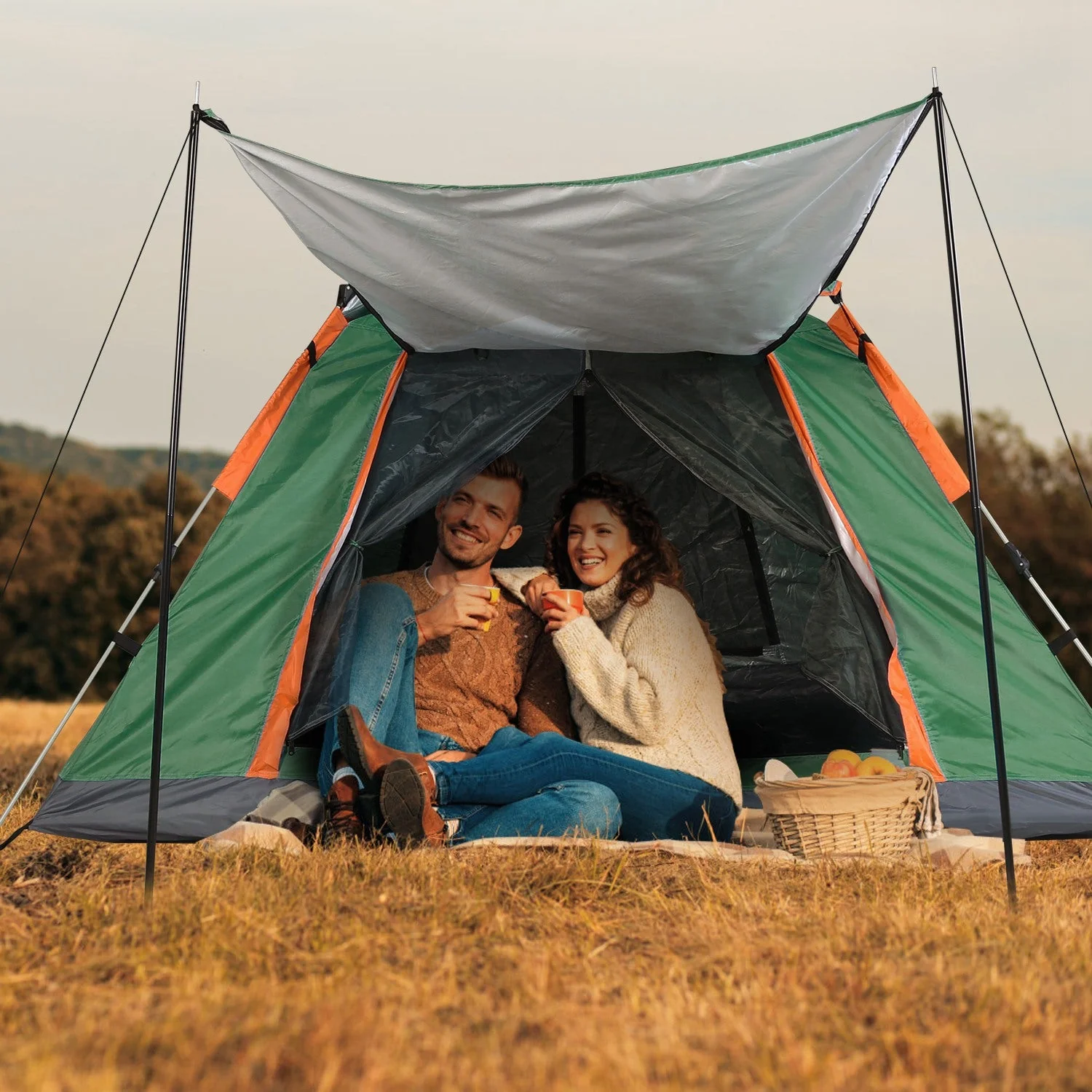 GBruno 4-5 Person Camping Tent - Image 5