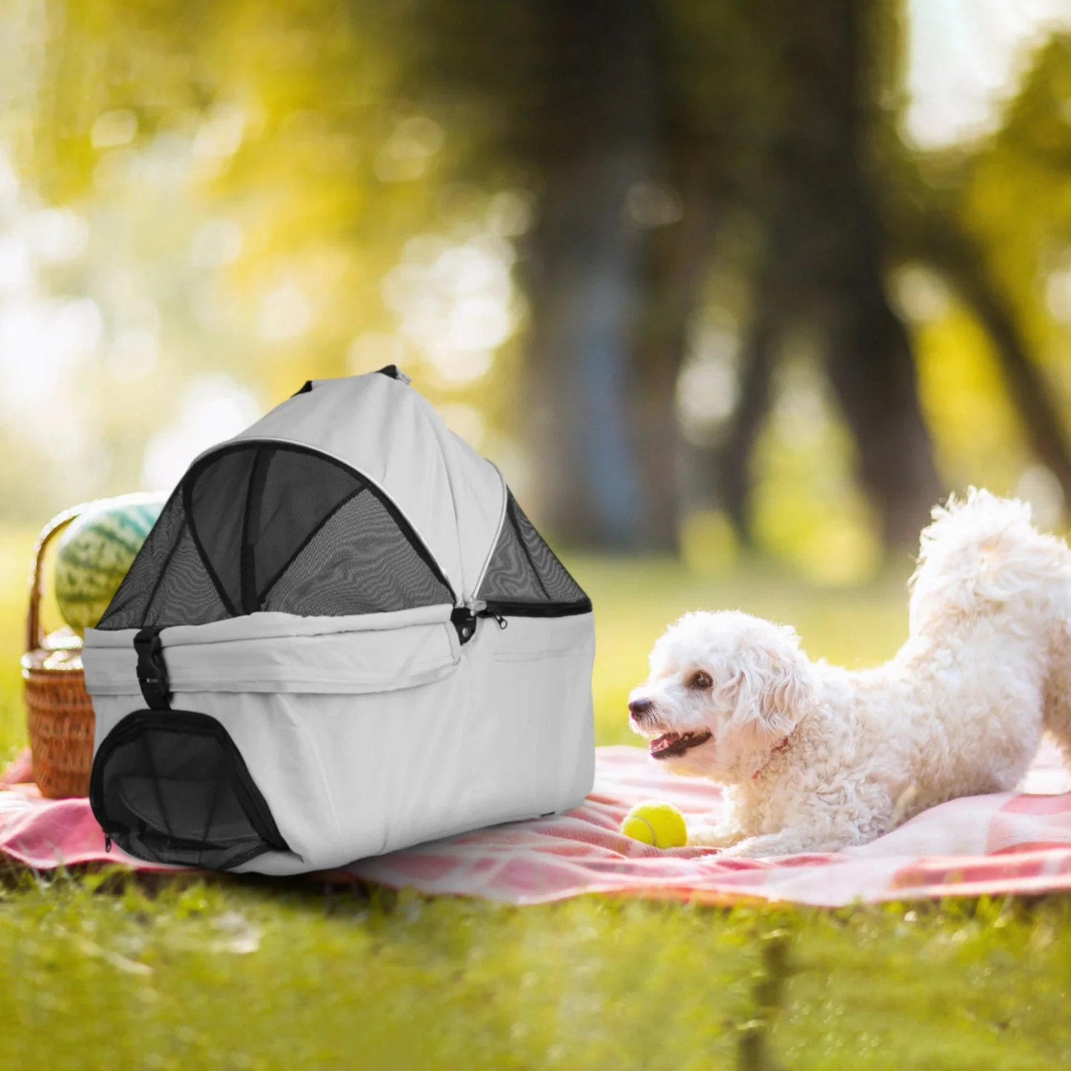 GBruno 4 Wheels Pet Stroller - Image 2