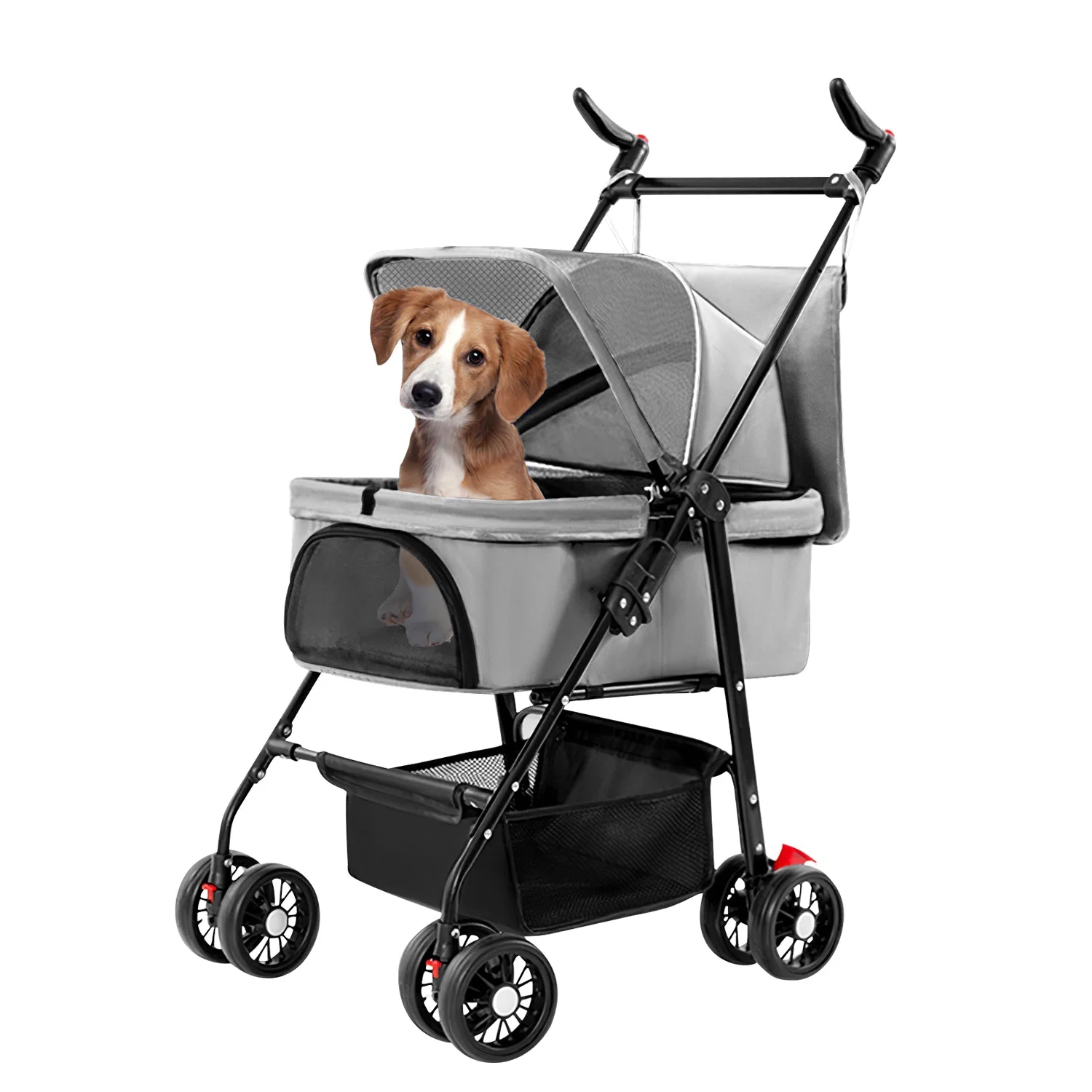 GBruno 4 Wheels Pet Stroller - Image 4