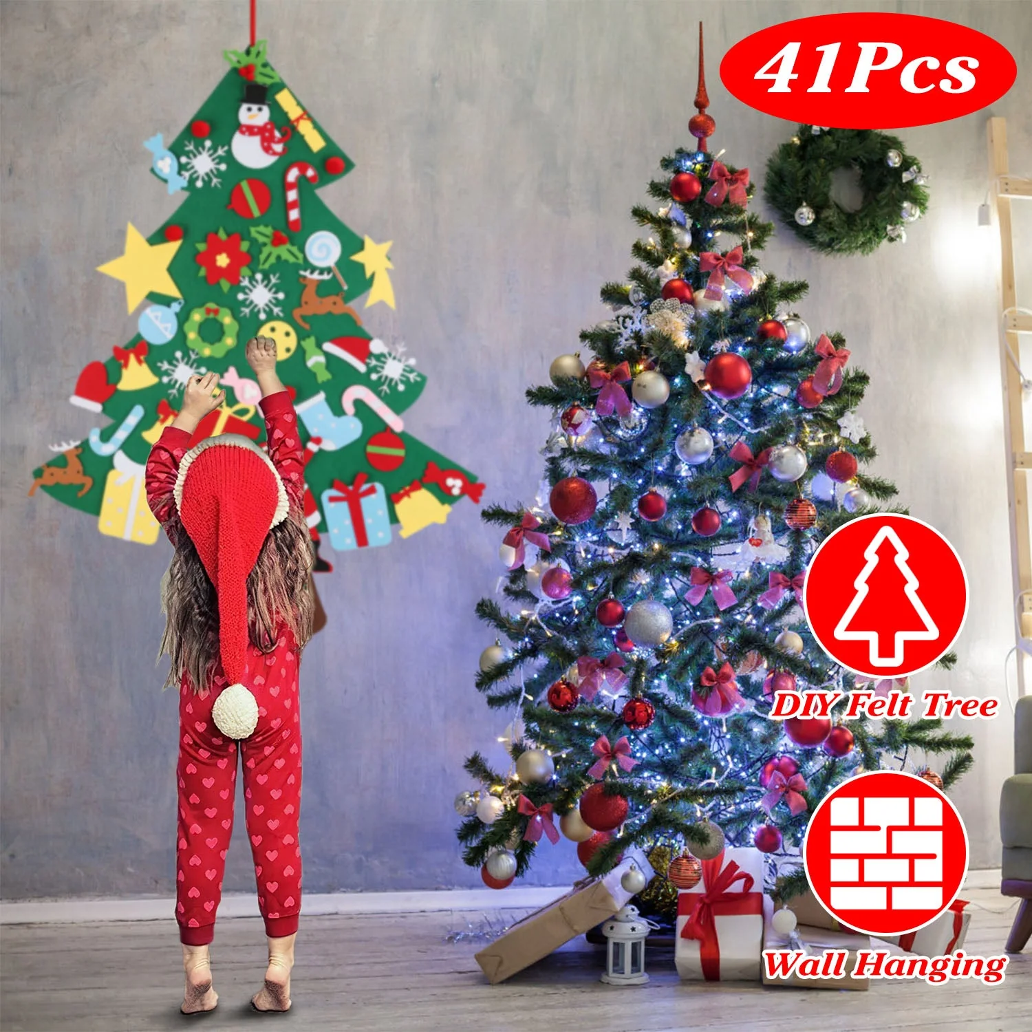 GBruno 41Pcs Detachable Ornaments for Kids - Image 2