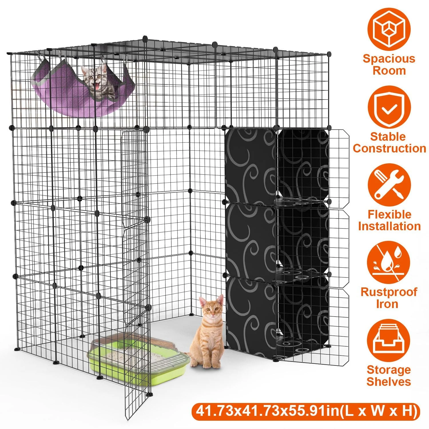 GBruno 4Tier Cat Playpen Cage - Image 2