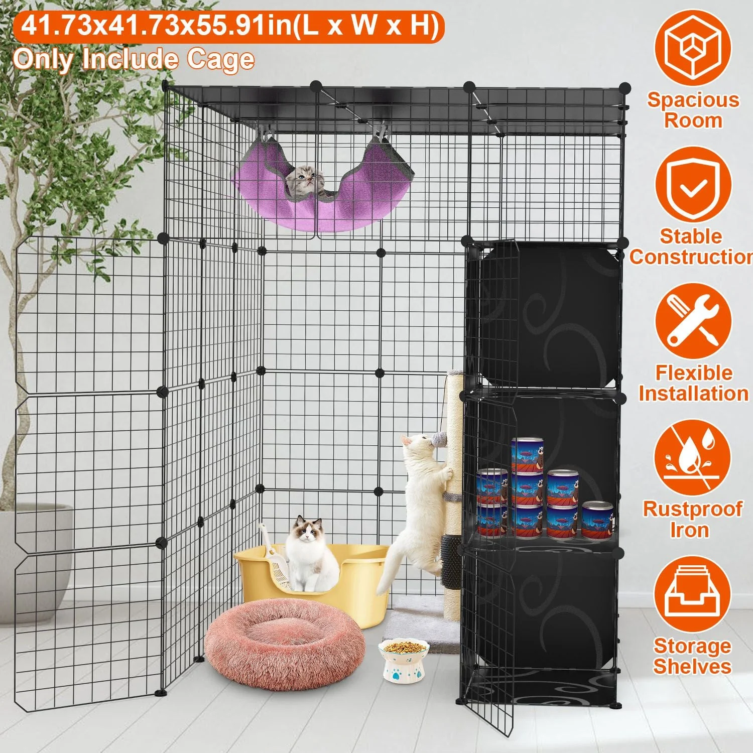 GBruno 4Tier Cat Playpen Cage - Image 4