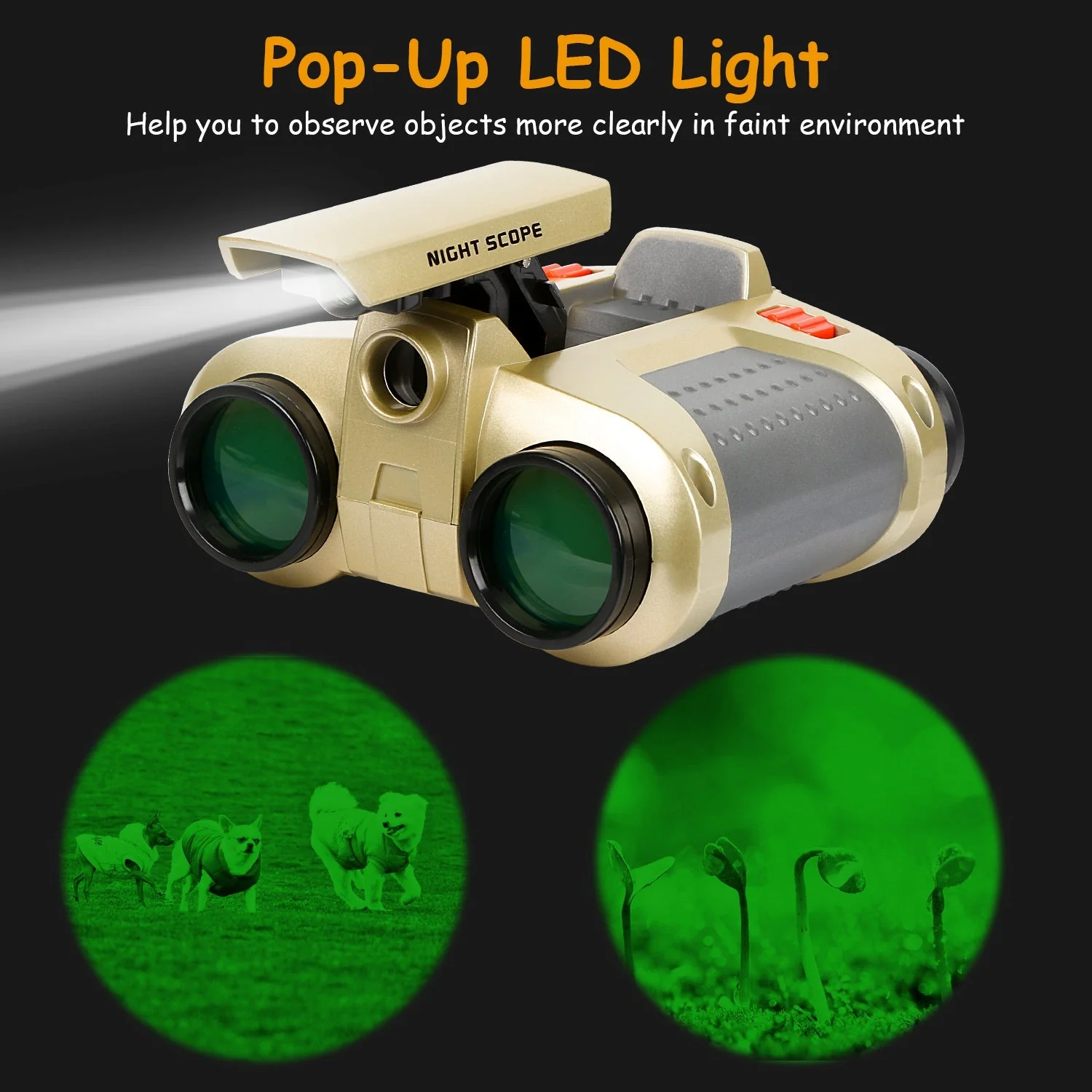 GBruno 4X30 Kids Toy Night Vision Binoculars - Image 3