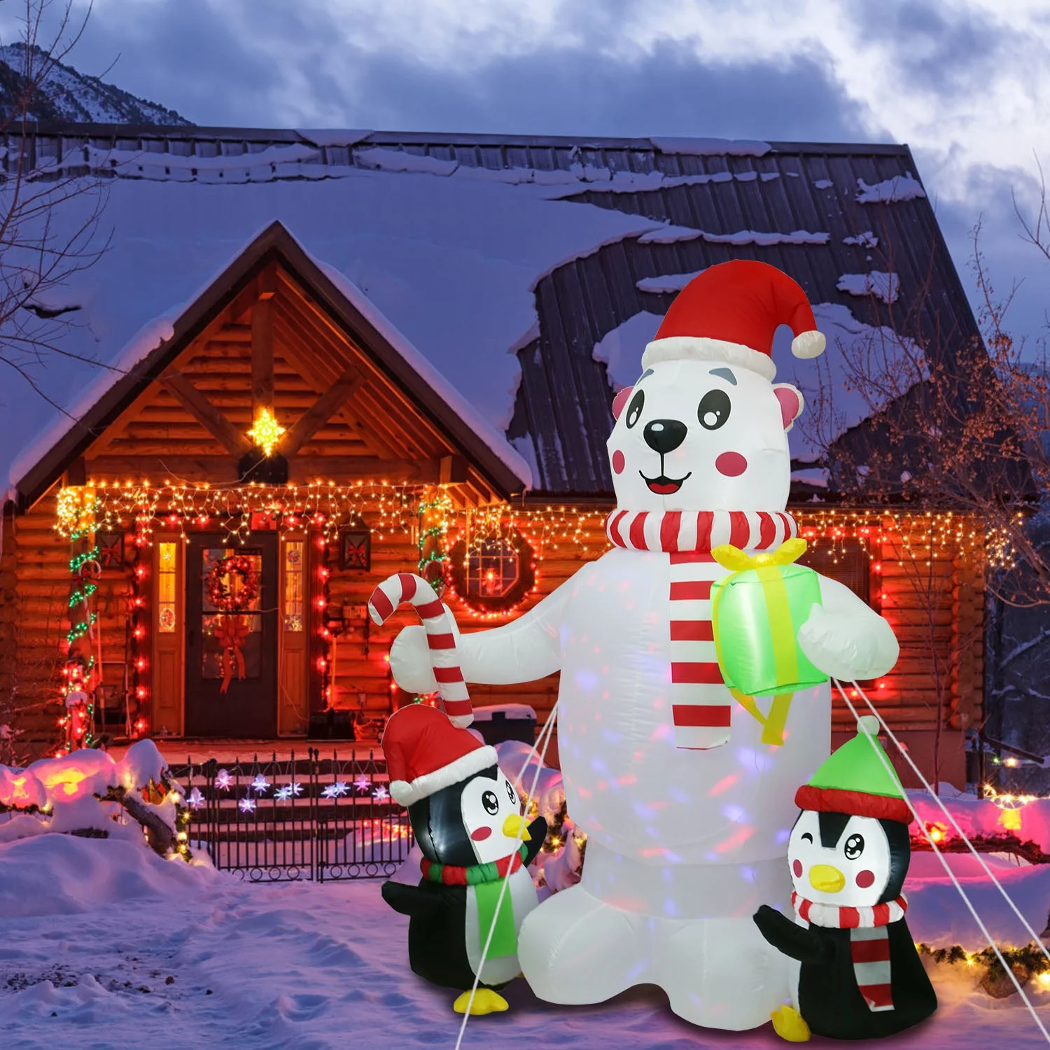 GBruno 5.9FT Christmas Inflatable Outdoor Decoration - Image 6