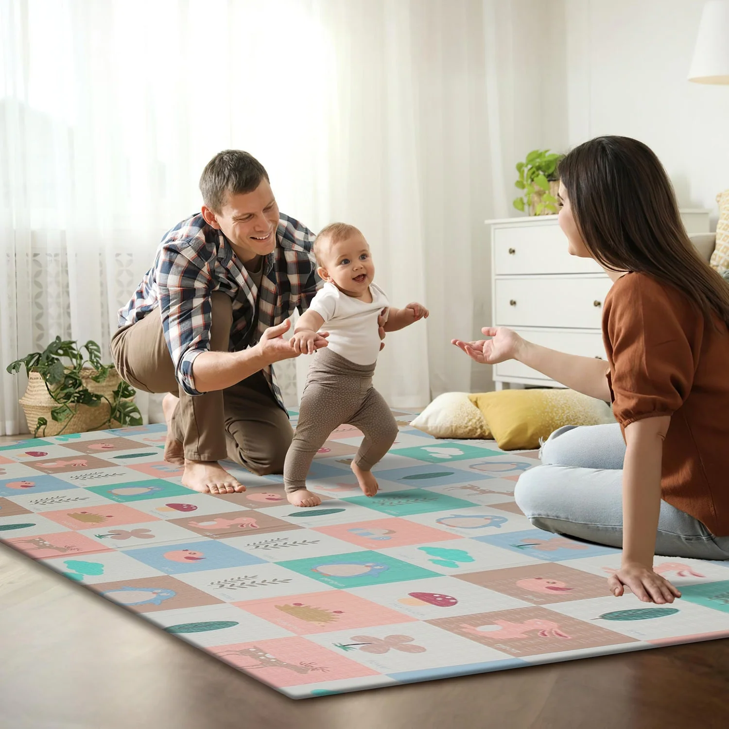 GBruno 5.9x6.5FT Foldable Baby Play Mat - Image 6