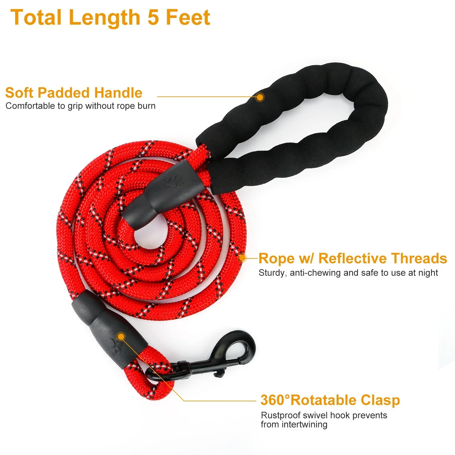 GBruno 5FT Dog Leash - Image 6