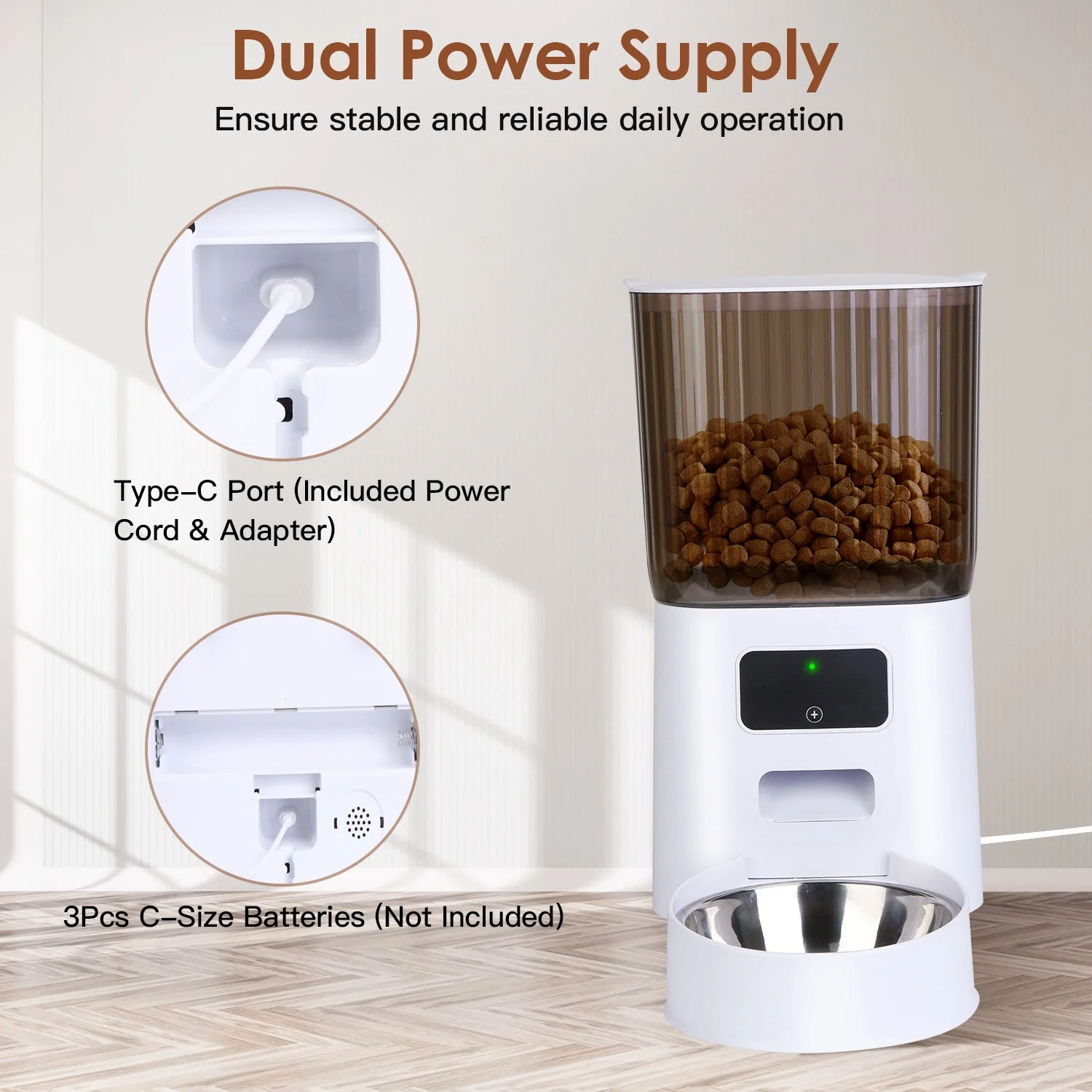 GBruno 5L Automatic Pet Feeder - Image 2
