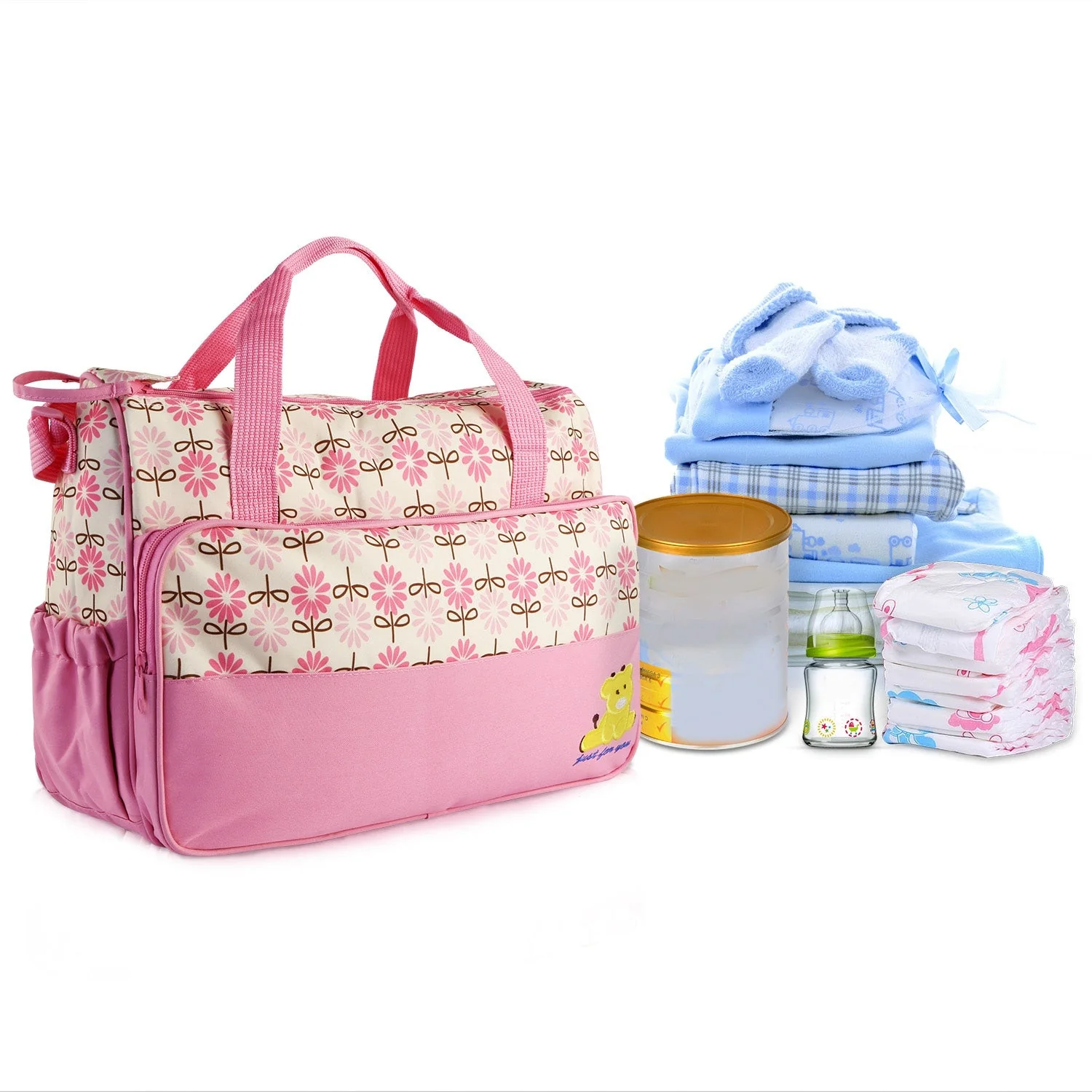GBruno 5PCS Baby Nappy Diaper Bags - Image 4