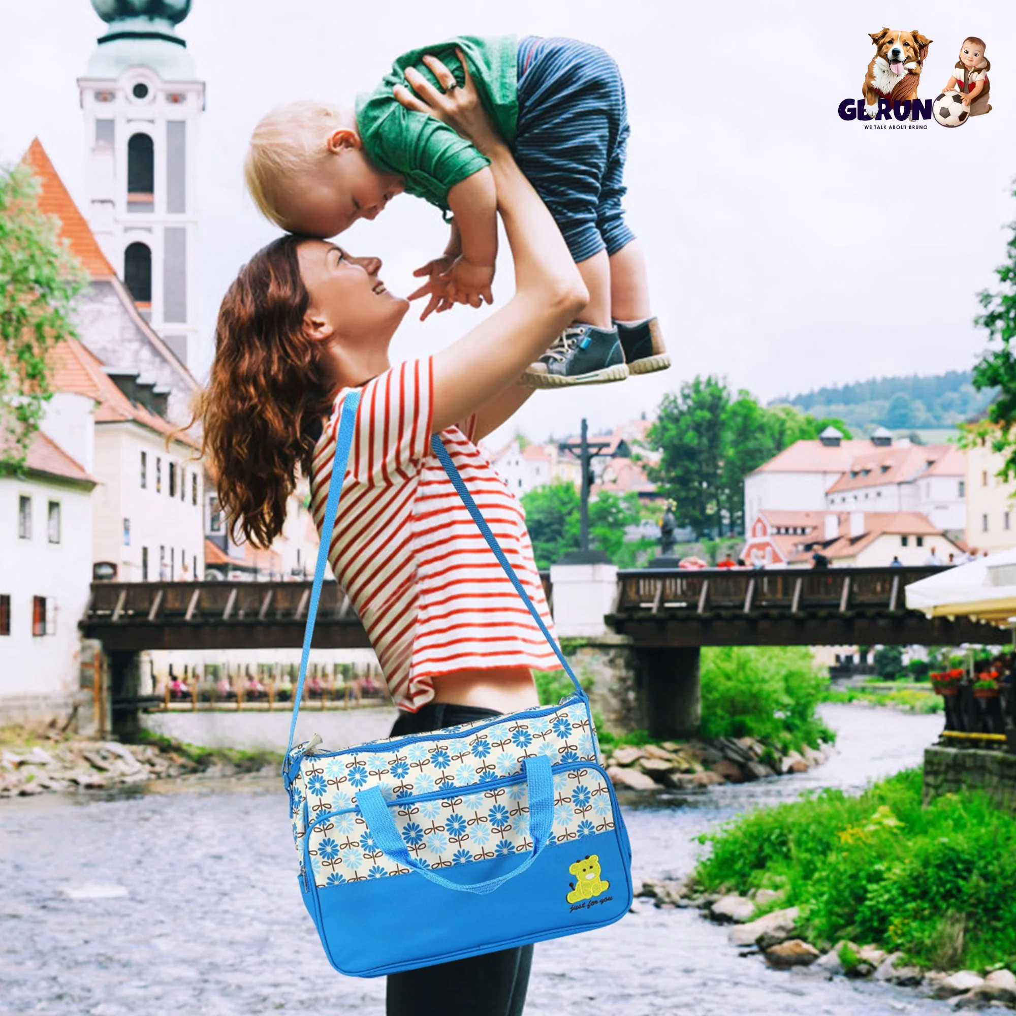 Gbruno 5PCS Baby Nappy Diaper Bags - Image 5