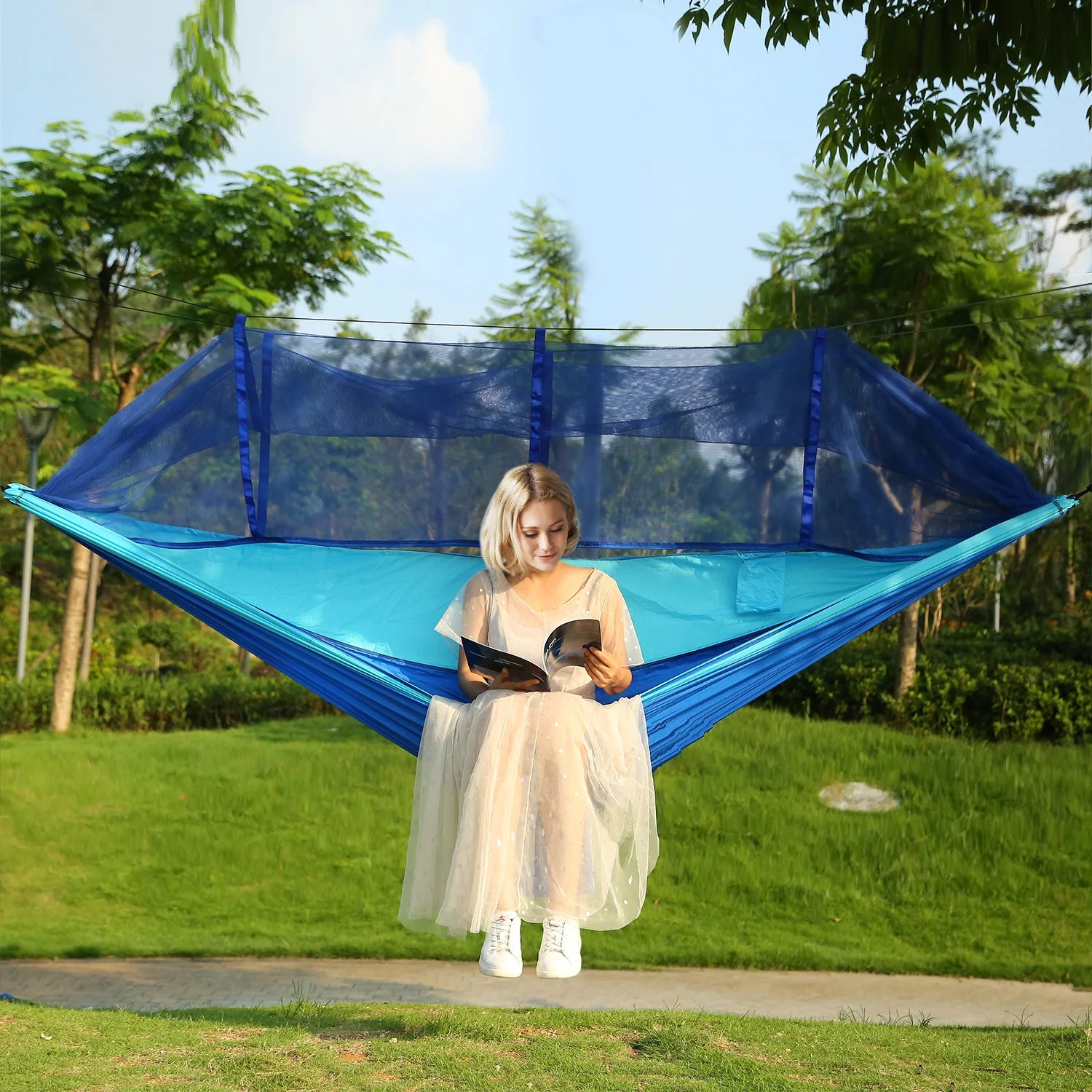 GBruno 600lbs Load 2 Persons Hammock - Image 3